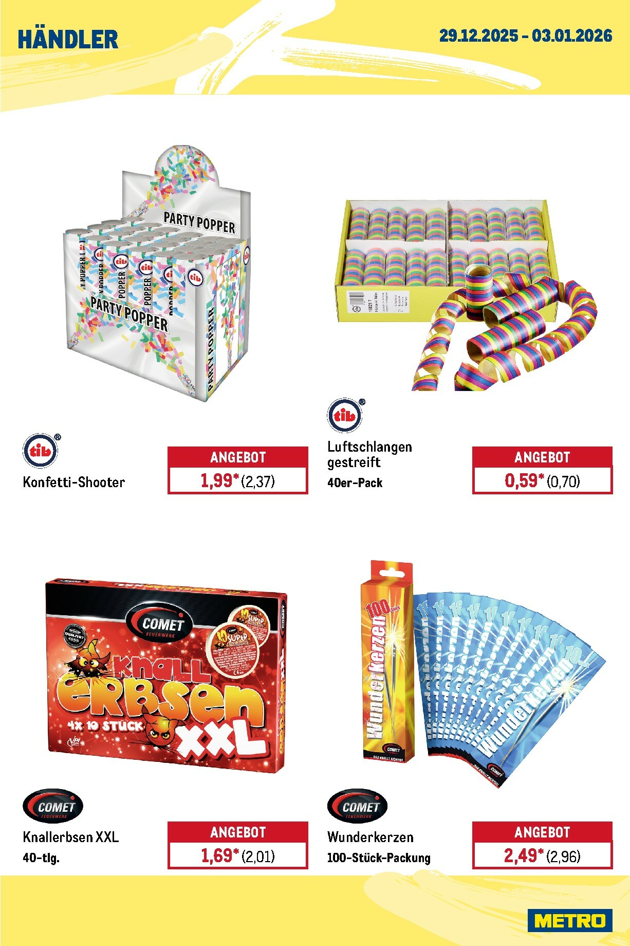 metro - Metro - Wochen-Angebote Händler-Prospekt gültig vom 29.12. bis 03.01. - page: 9