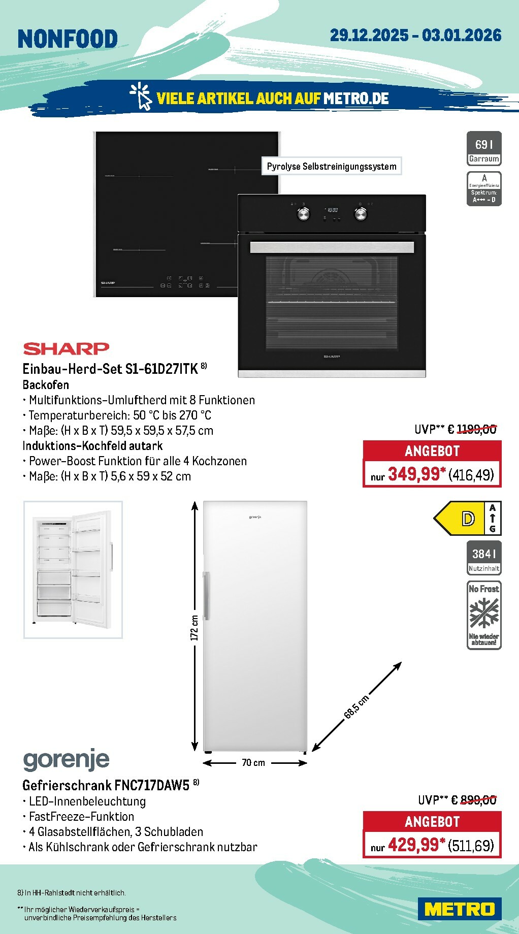 metro - Metro - Wochen-Angebote-Prospekt gültig vom 29.12. bis 03.01. - page: 18