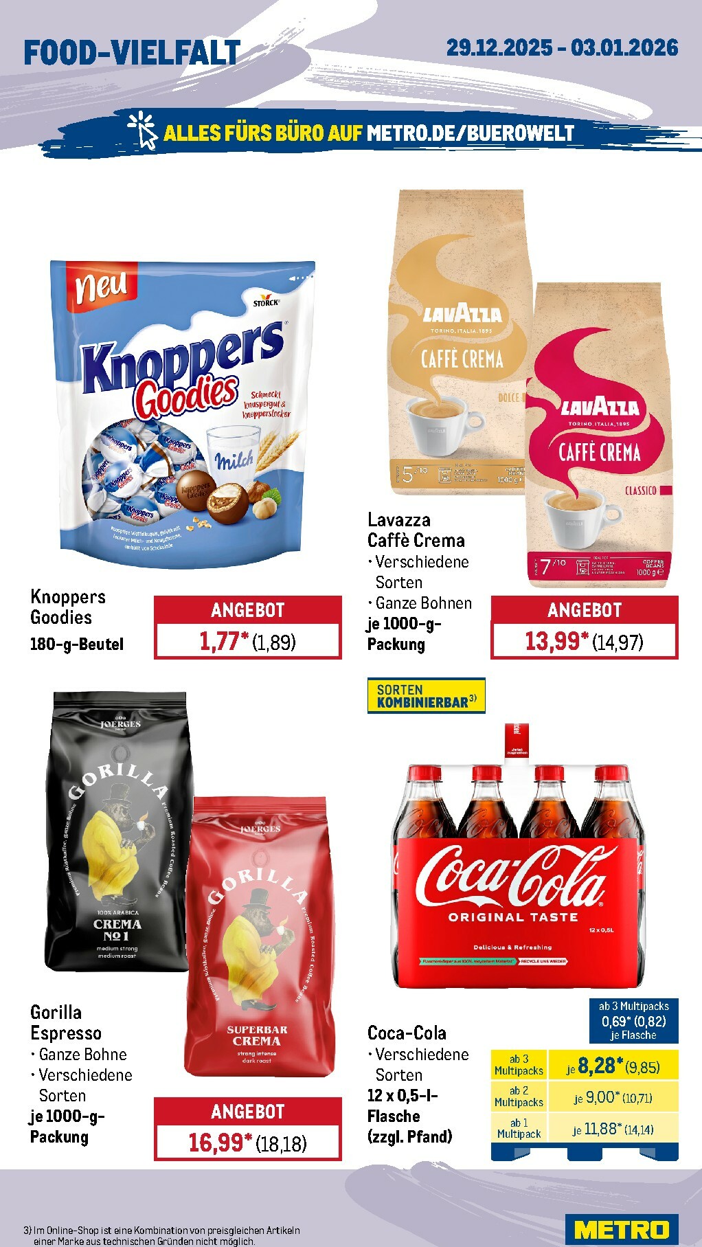 metro - Metro - Wochen-Angebote-Prospekt gültig vom 29.12. bis 03.01. - page: 12