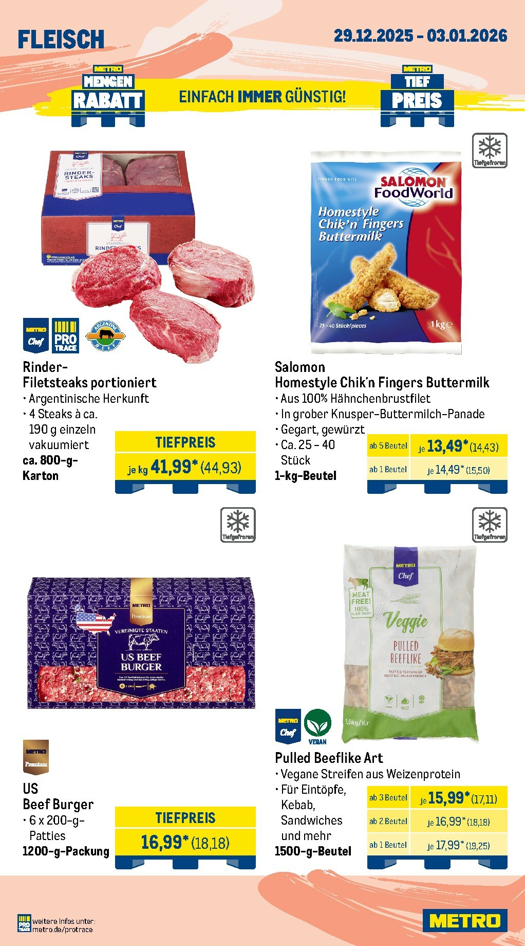 metro - Metro - Wochen-Angebote-Prospekt gültig vom 29.12. bis 03.01. - page: 4