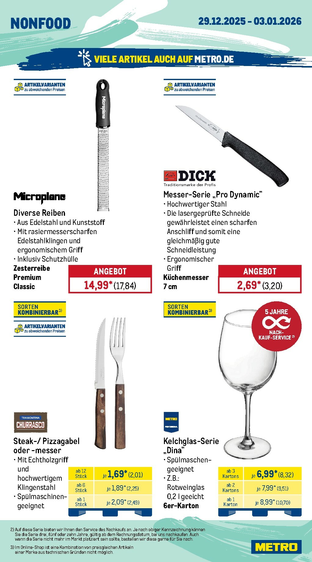 metro - Metro - Wochen-Angebote-Prospekt gültig vom 29.12. bis 03.01. - page: 21