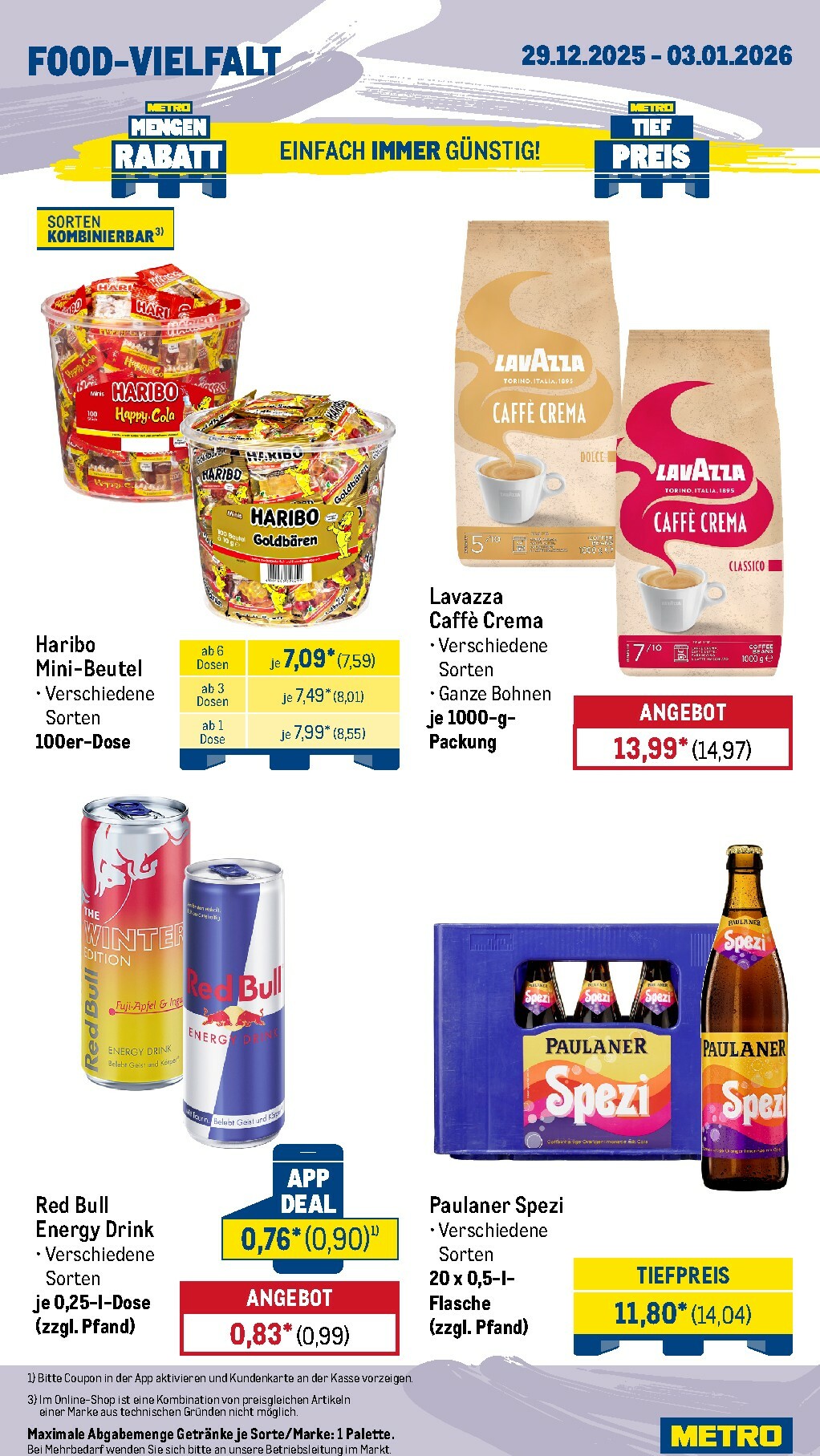 metro - Metro - Wochen-Angebote Gastro-Prospekt gültig vom 29.12. bis 03.01. - page: 13