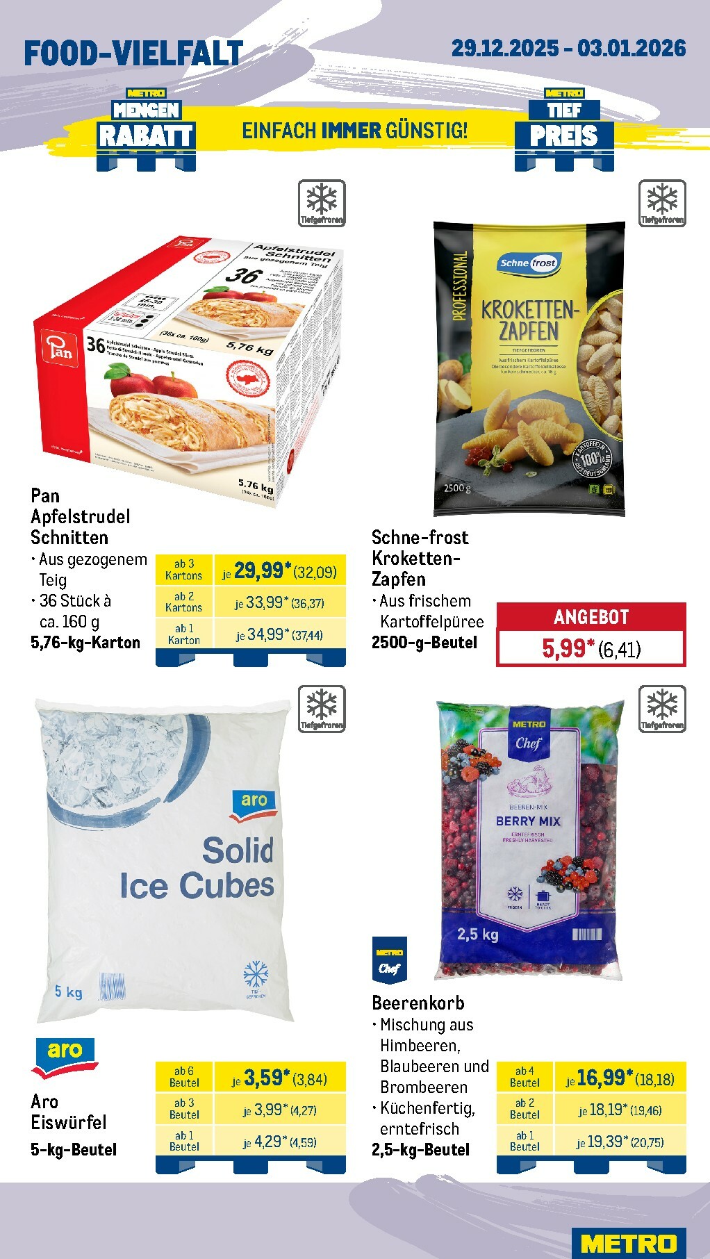 metro - Metro - Wochen-Angebote Gastro-Prospekt gültig vom 29.12. bis 03.01. - page: 11