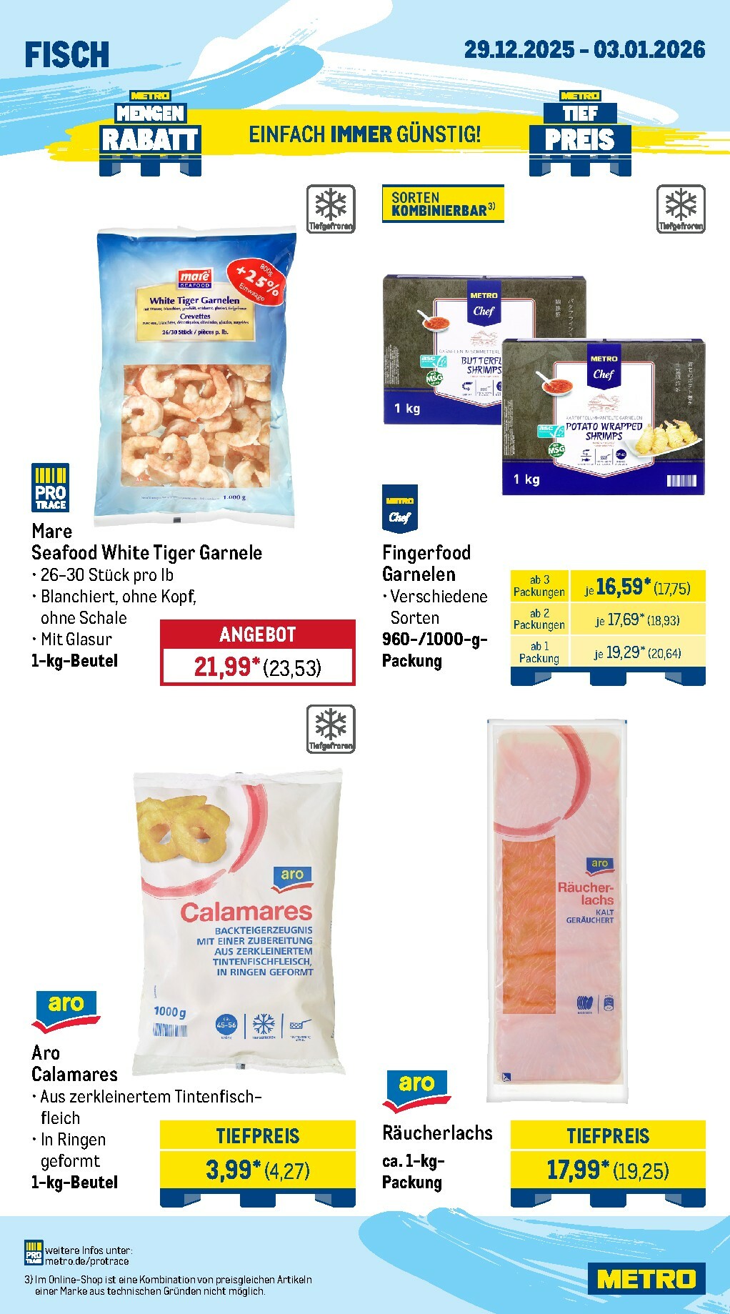 metro - Metro - Wochen-Angebote Gastro-Prospekt gültig vom 29.12. bis 03.01. - page: 6