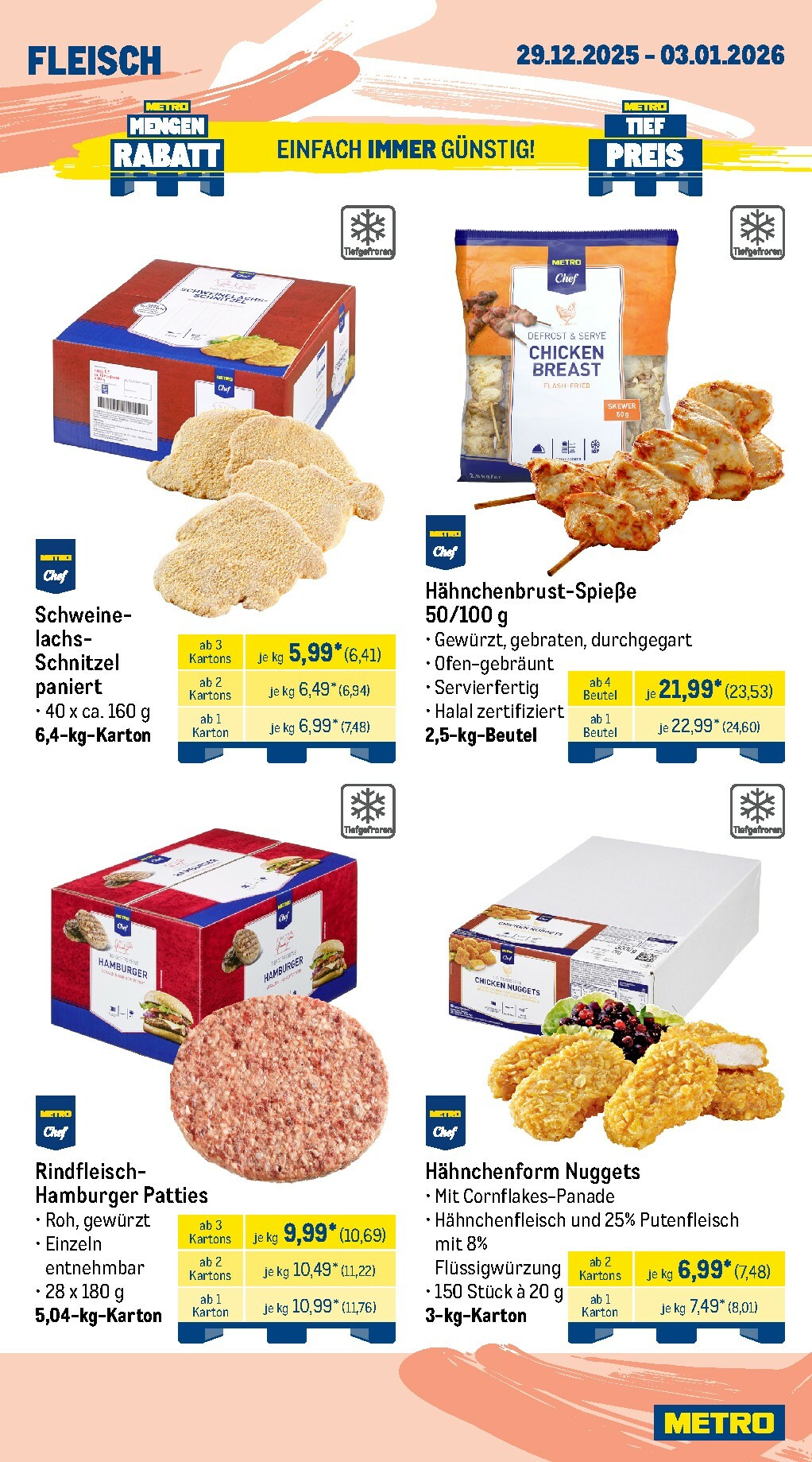 metro - Metro - Wochen-Angebote Gastro-Prospekt gültig vom 29.12. bis 03.01. - page: 4