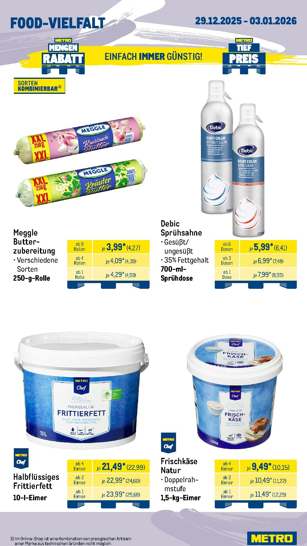 metro - Metro - Wochen-Angebote Gastro-Prospekt gültig vom 29.12. bis 03.01. - page: 9