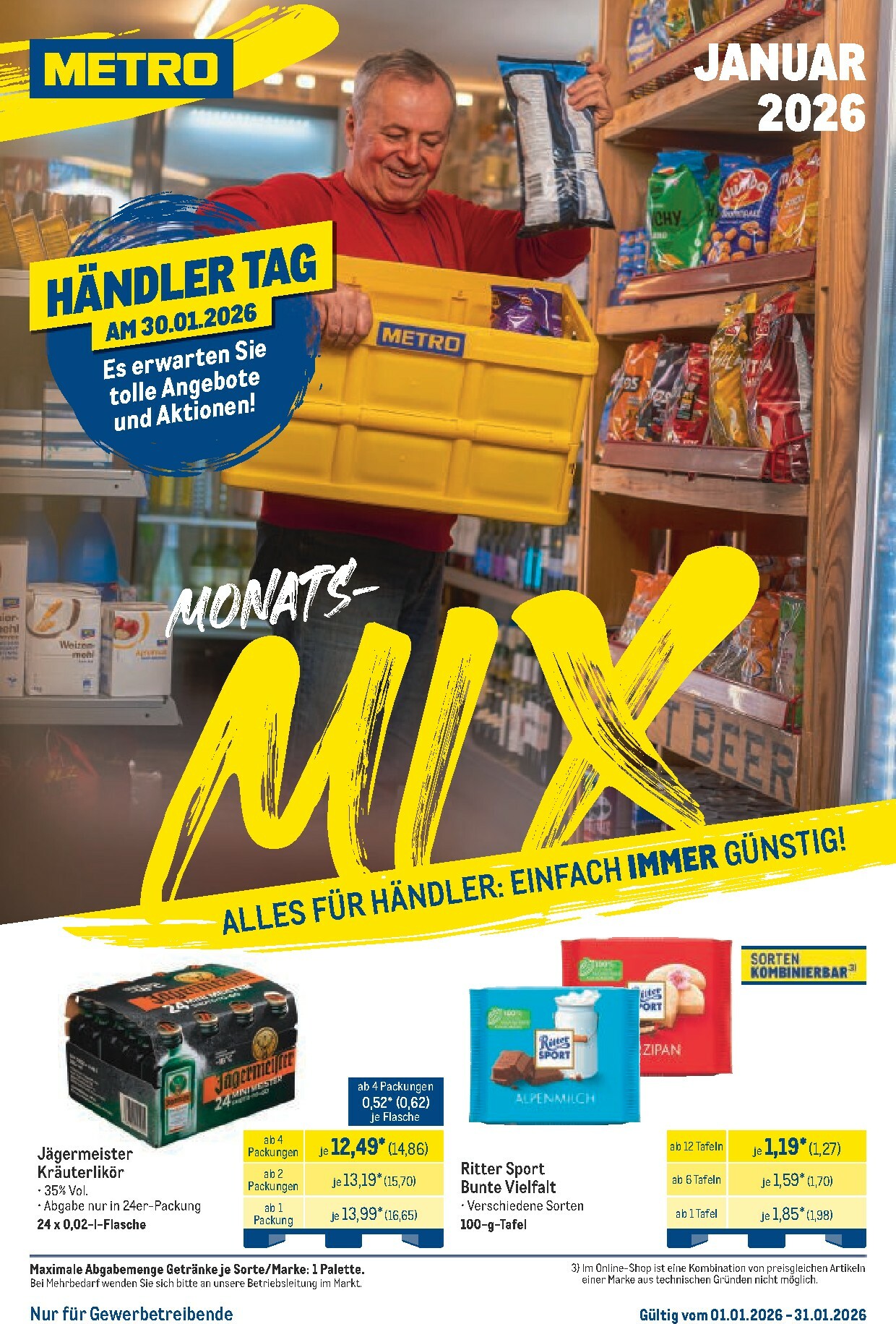metro - Metro - Monats-Mix-Prospekt gültig vom 01.01. bis 31.01.