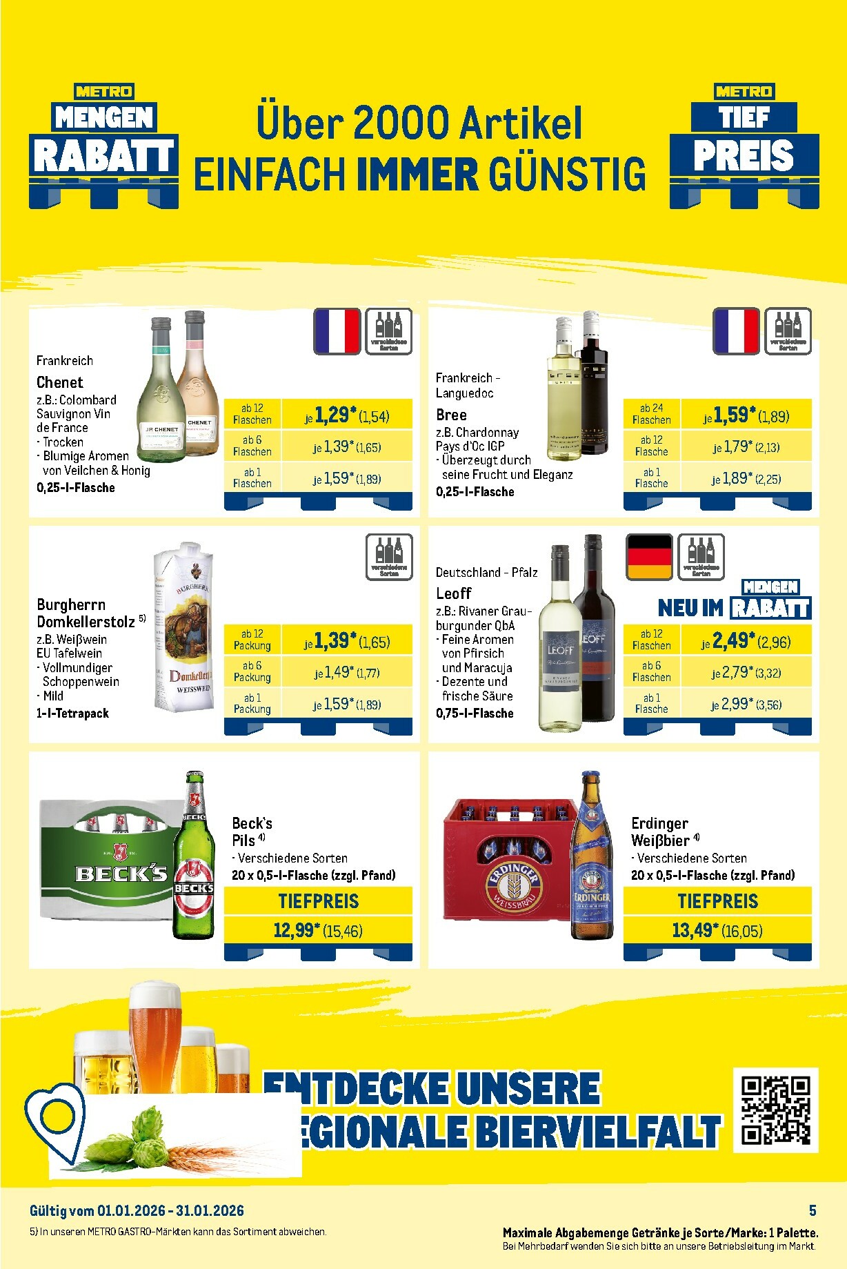 metro - Metro - Monats-Mix-Prospekt gültig vom 01.01. bis 31.01. - page: 5