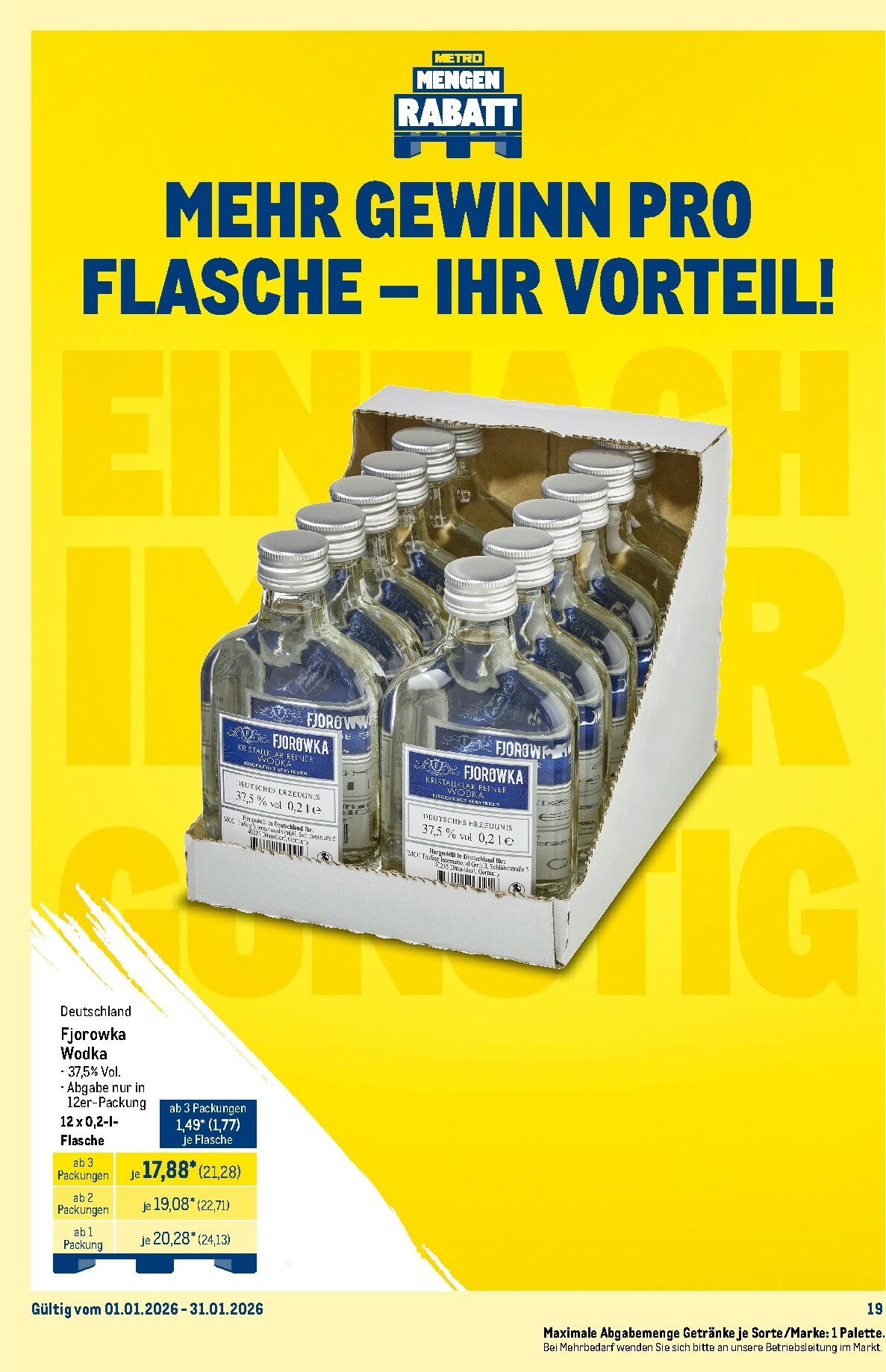 metro - Metro - Monats-Mix-Prospekt gültig vom 01.01. bis 31.01. - page: 19