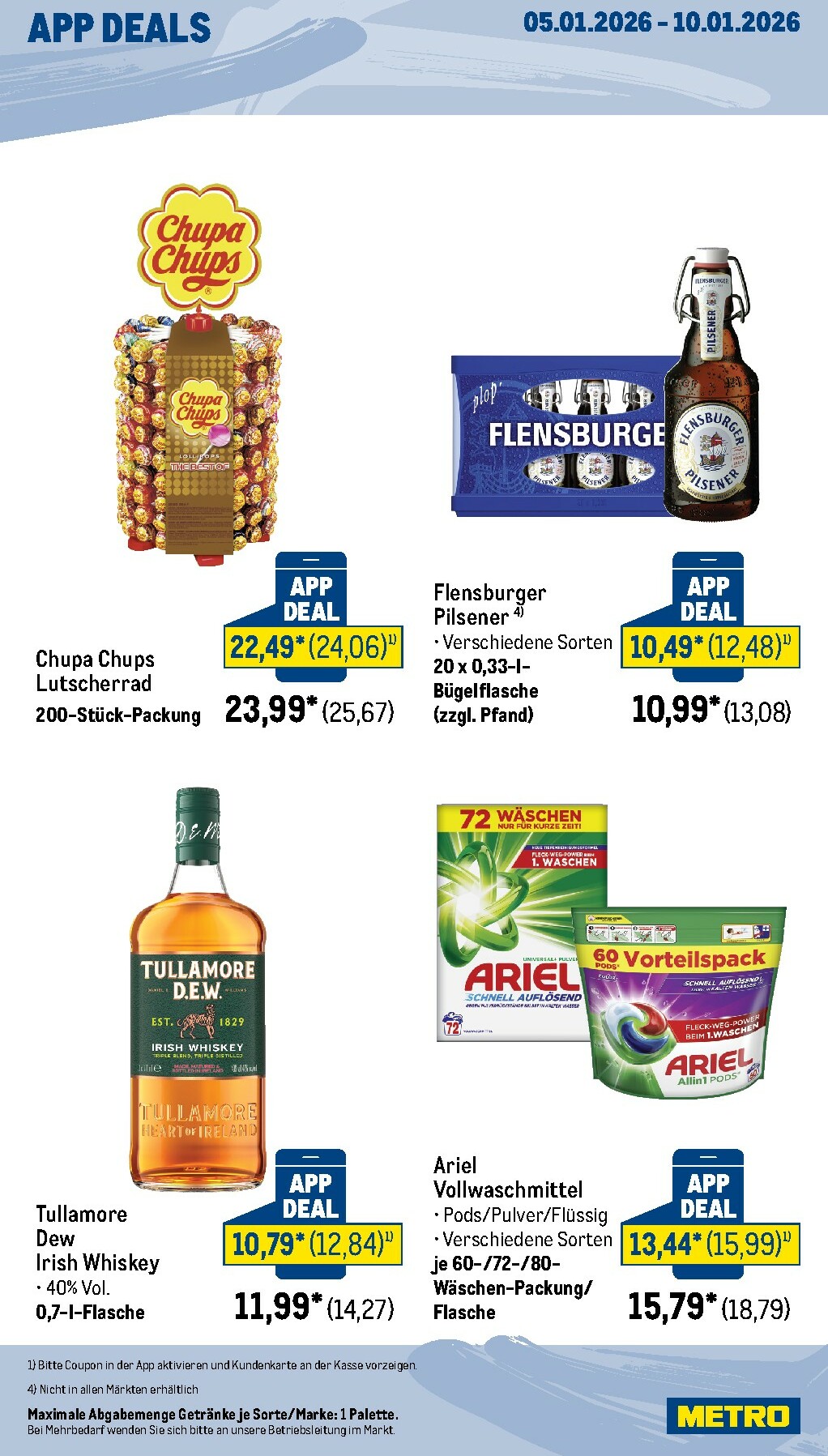 metro - Metro - App-Deals-Prospekt gültig vom 05.01. bis 10.01. - page: 2