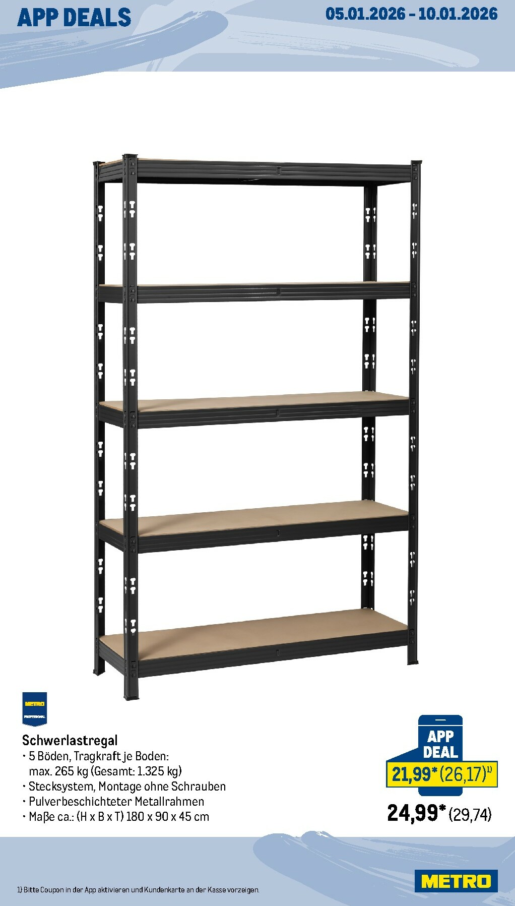 metro - Metro - App-Deals-Prospekt gültig vom 05.01. bis 10.01. - page: 3