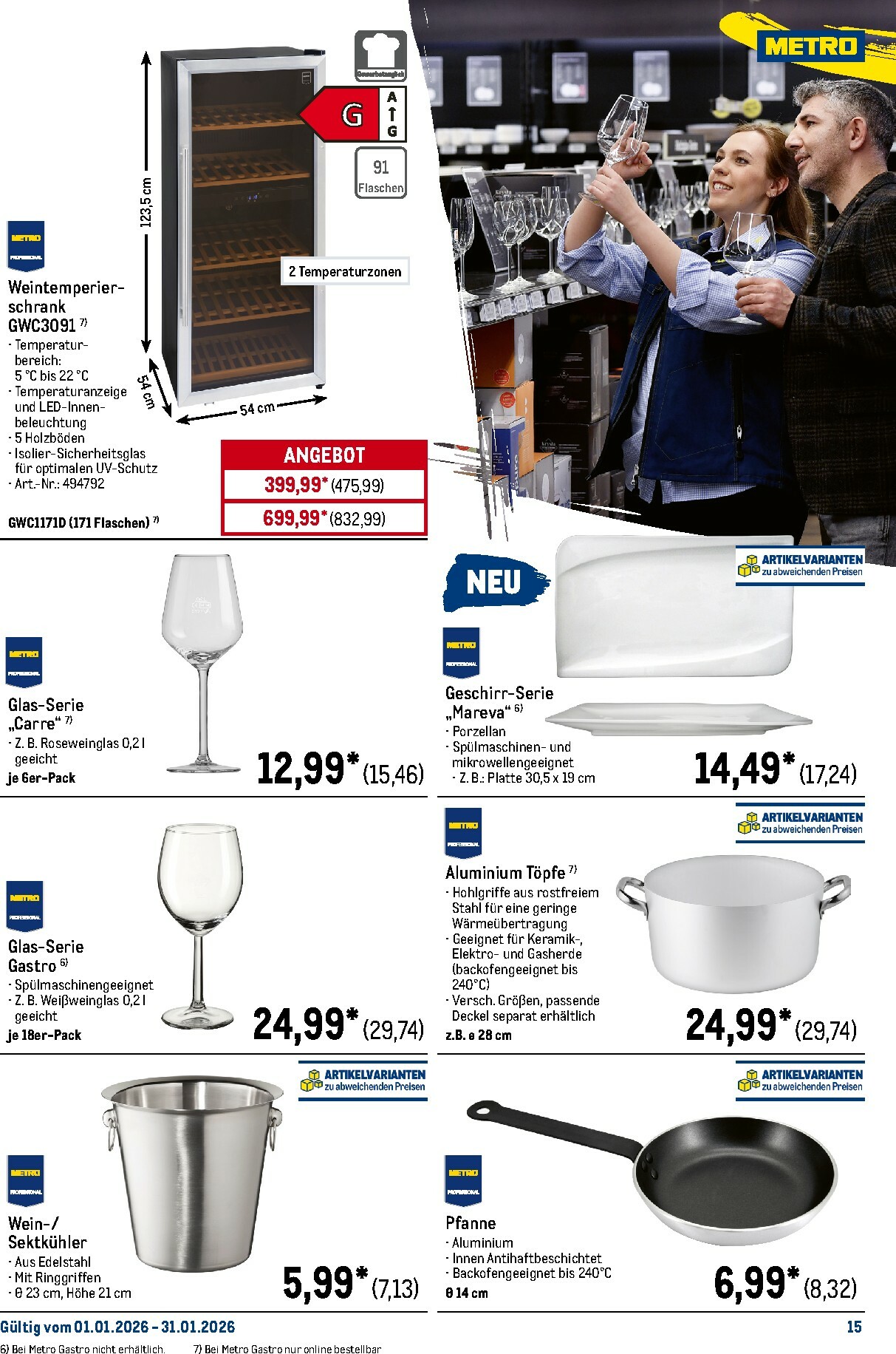 metro - Metro - Monats-Menü-Prospekt gültig vom 01.01. bis 31.01. - page: 15