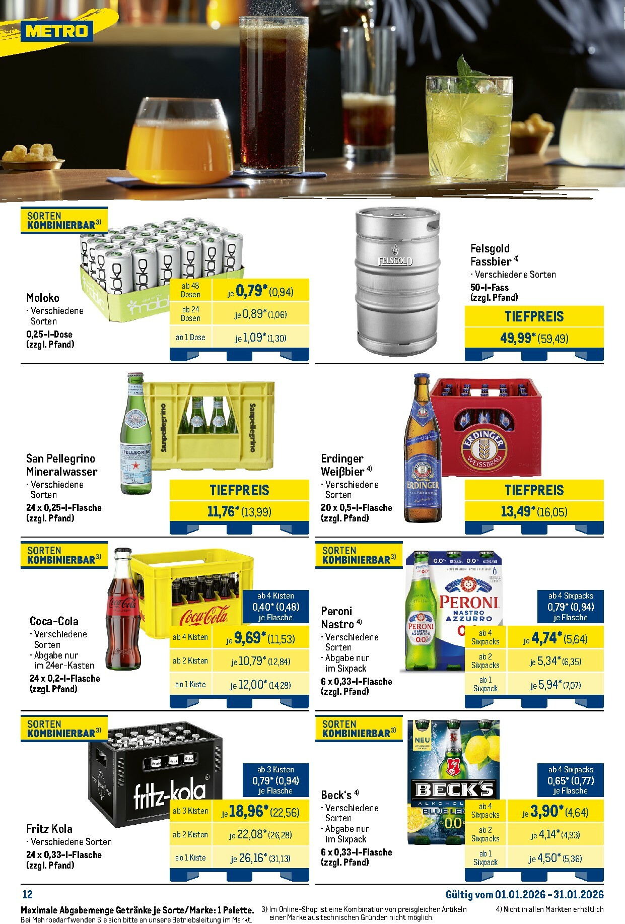 metro - Metro - Monats-Menü-Prospekt gültig vom 01.01. bis 31.01. - page: 12