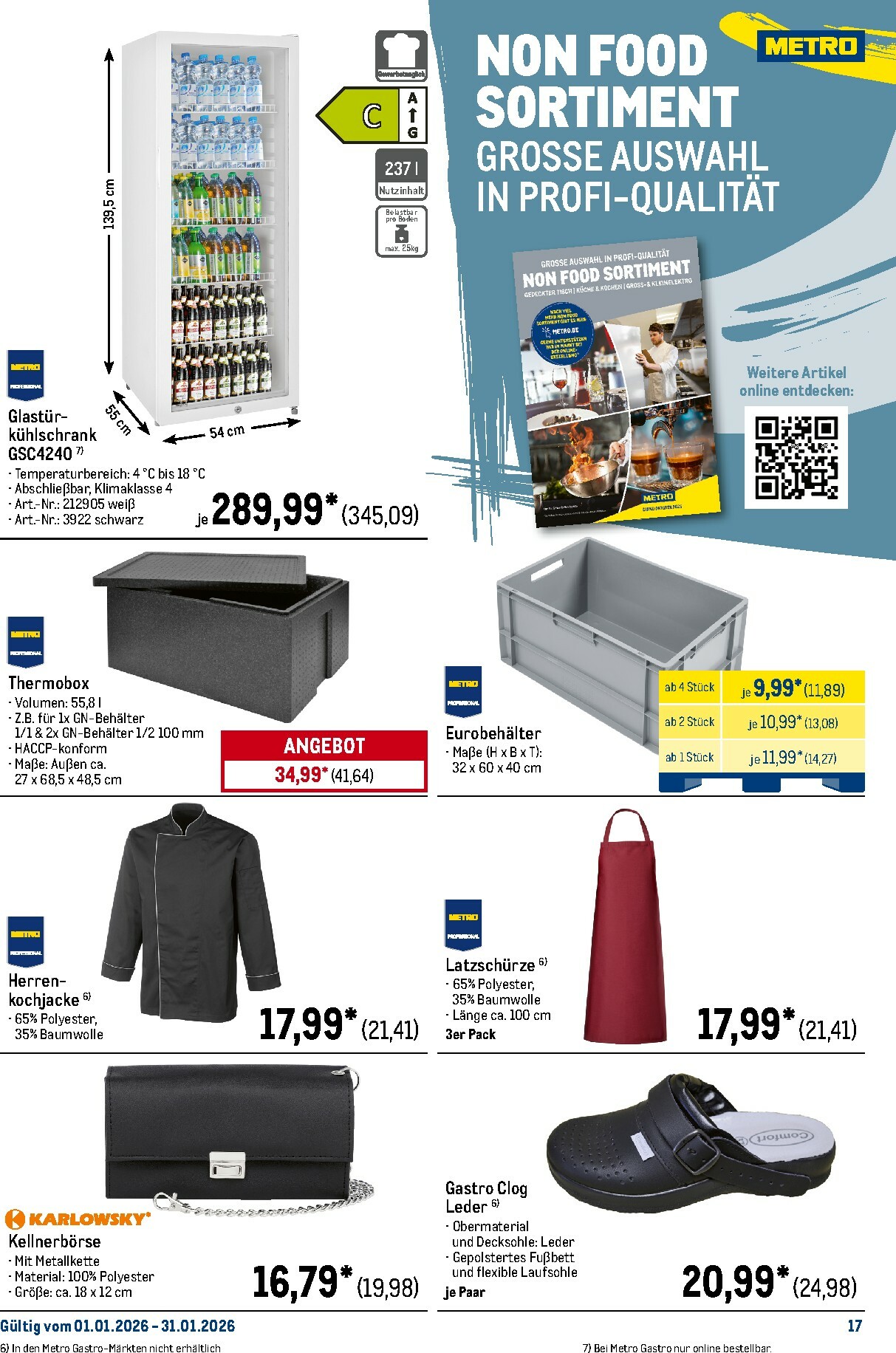 metro - Metro - Monats-Menü-Prospekt gültig vom 01.01. bis 31.01. - page: 17