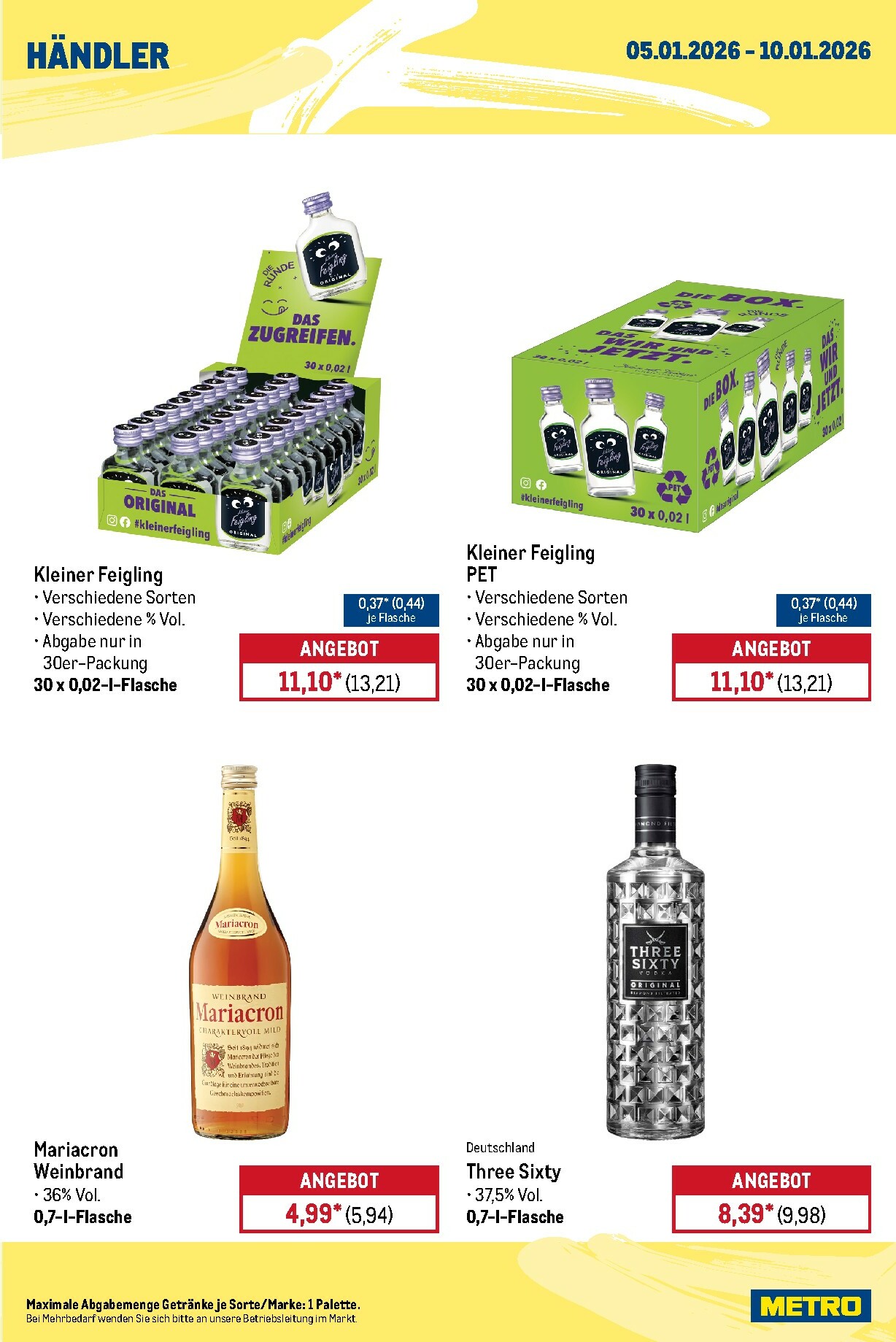 metro - Metro - Wochen-Angebote Händler-Prospekt gültig vom 05.01. bis 10.01. - page: 5
