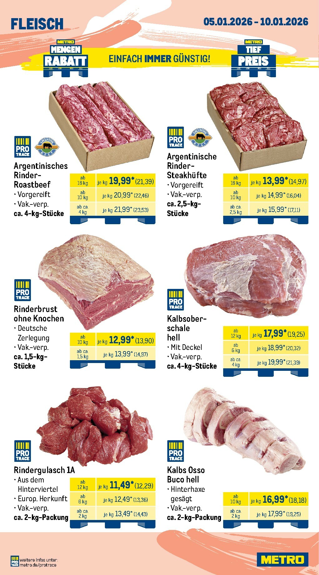 metro - Metro - Wochen-Angebote Gastro-Prospekt gültig vom 05.01. bis 10.01. - page: 2