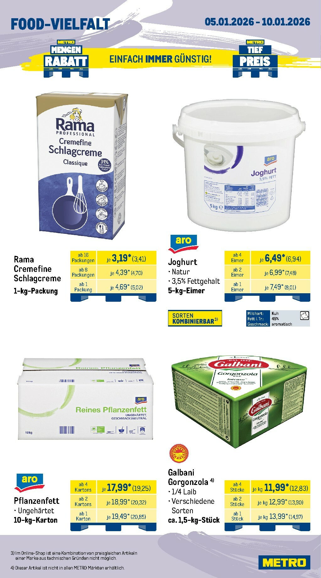 metro - Metro - Wochen-Angebote Gastro-Prospekt gültig vom 05.01. bis 10.01. - page: 10