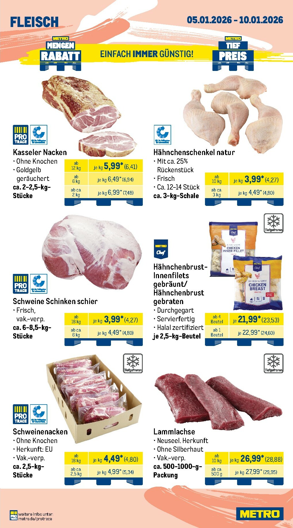 metro - Metro - Wochen-Angebote Gastro-Prospekt gültig vom 05.01. bis 10.01. - page: 3