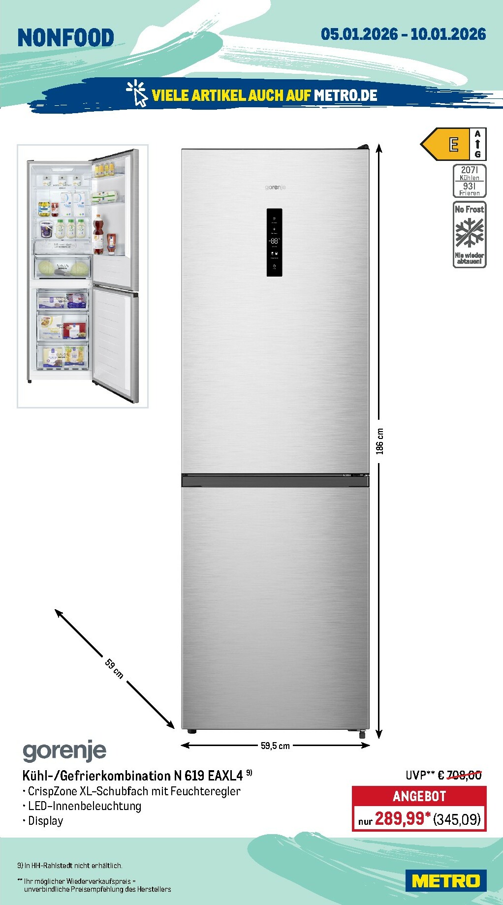 metro - Metro - Wochen-Angebote-Prospekt gültig vom 05.01. bis 10.01. - page: 19