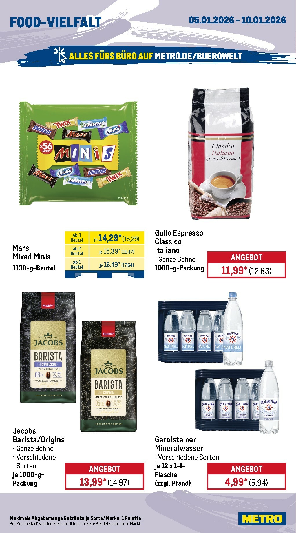 metro - Metro - Wochen-Angebote-Prospekt gültig vom 05.01. bis 10.01. - page: 14