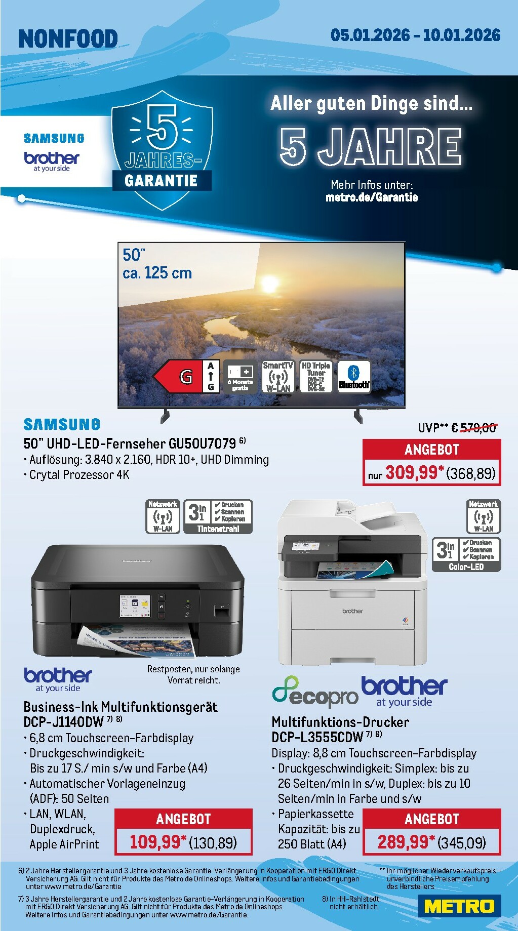 metro - Metro - Wochen-Angebote-Prospekt gültig vom 05.01. bis 10.01. - page: 23