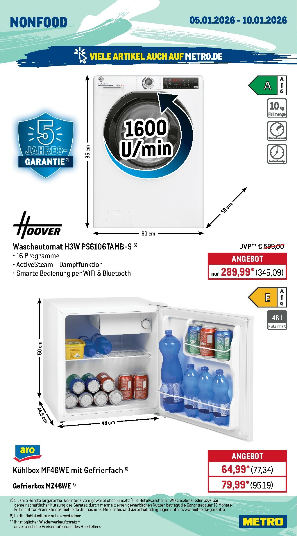 metro - Metro - Wochen-Angebote-Prospekt gültig vom 05.01. bis 10.01. - page: 18