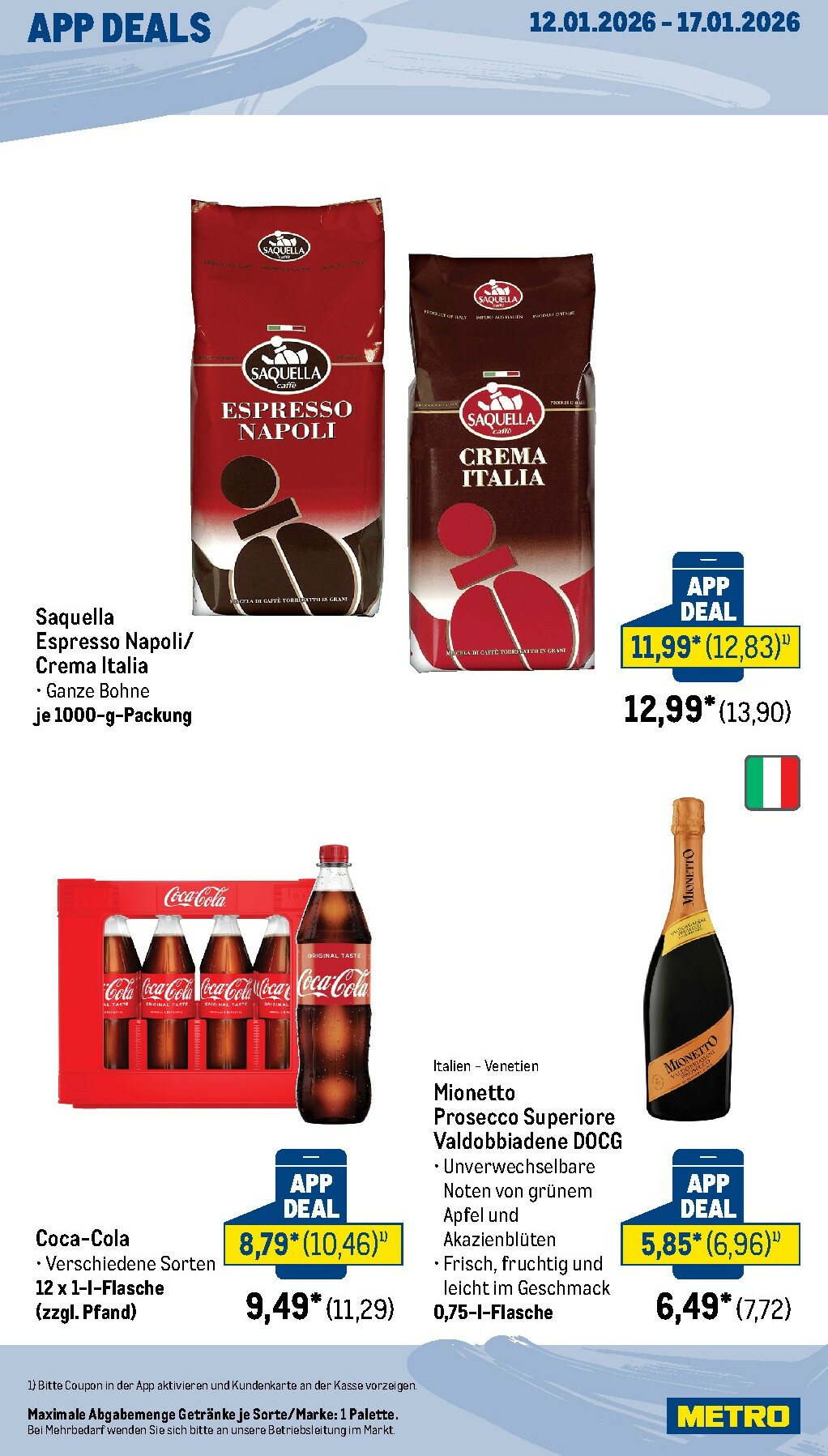 metro - Metro - App-Deals-Prospekt gültig vom 12.01. bis 17.01. - page: 2