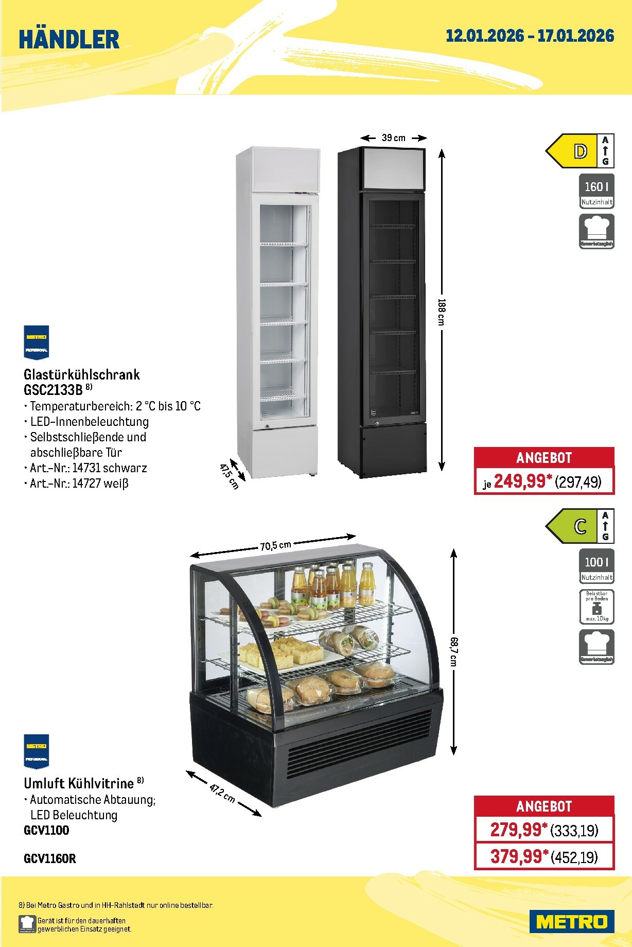 metro - Metro - Wochen-Angebote Händler-Prospekt gültig vom 12.01. bis 17.01. - page: 5