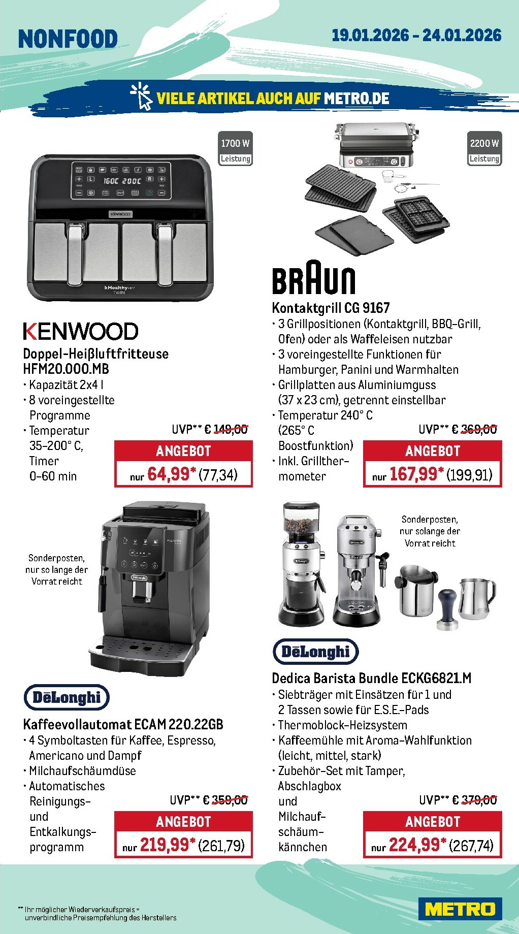 metro - Metro - Wochen-Angebote-Prospekt gültig vom 19.01. bis 24.01. - page: 21