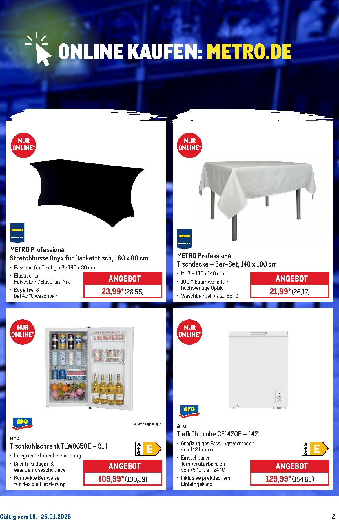 metro - Metro - Online: Wochen-Angebote-Prospekt gültig vom 19.01. bis 25.01. - page: 2