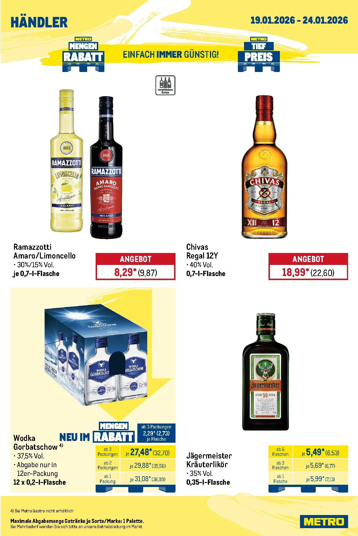 metro - Metro - Wochen-Angebote Händler-Prospekt gültig vom 19.01. bis 24.01. - page: 5
