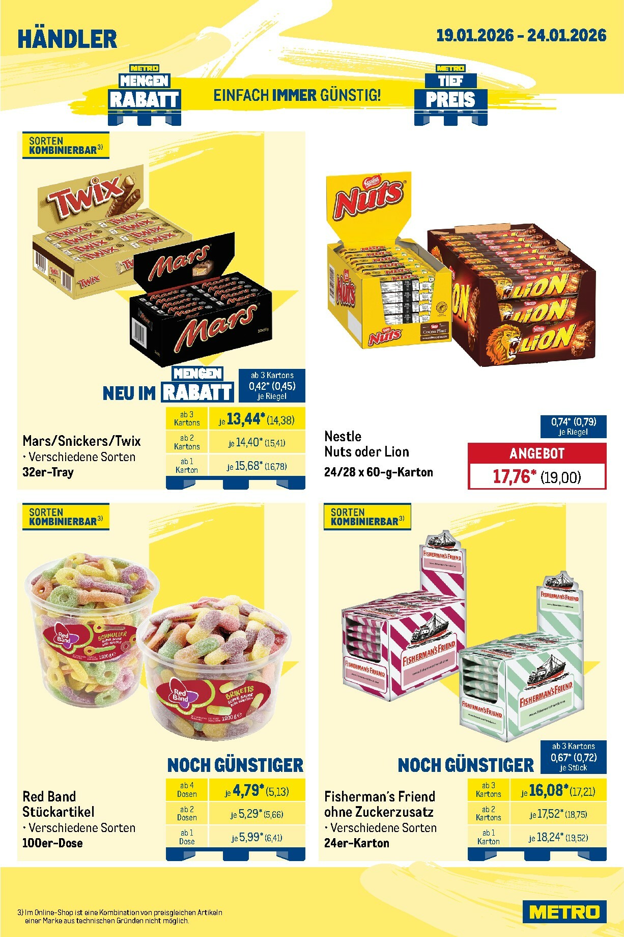 metro - Metro - Wochen-Angebote Händler-Prospekt gültig vom 19.01. bis 24.01. - page: 2