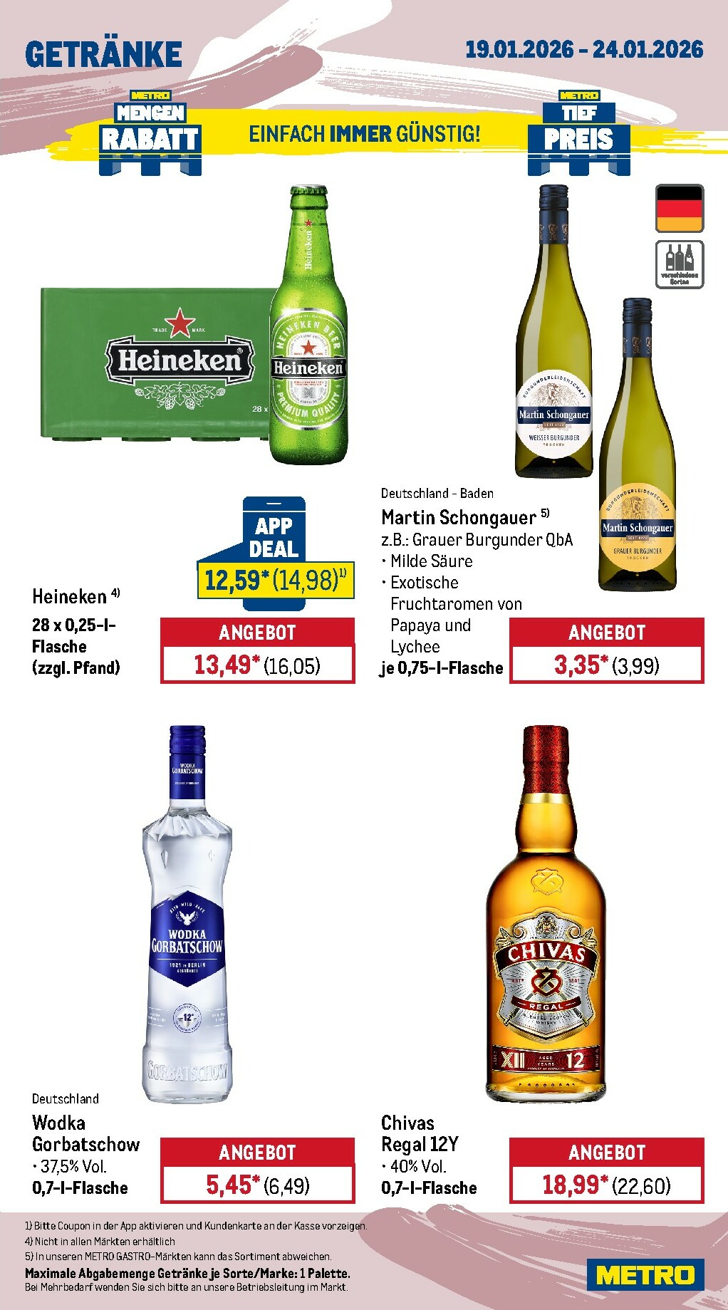 metro - Metro - Wochen-Angebote Gastro-Prospekt gültig vom 19.01. bis 24.01. - page: 17