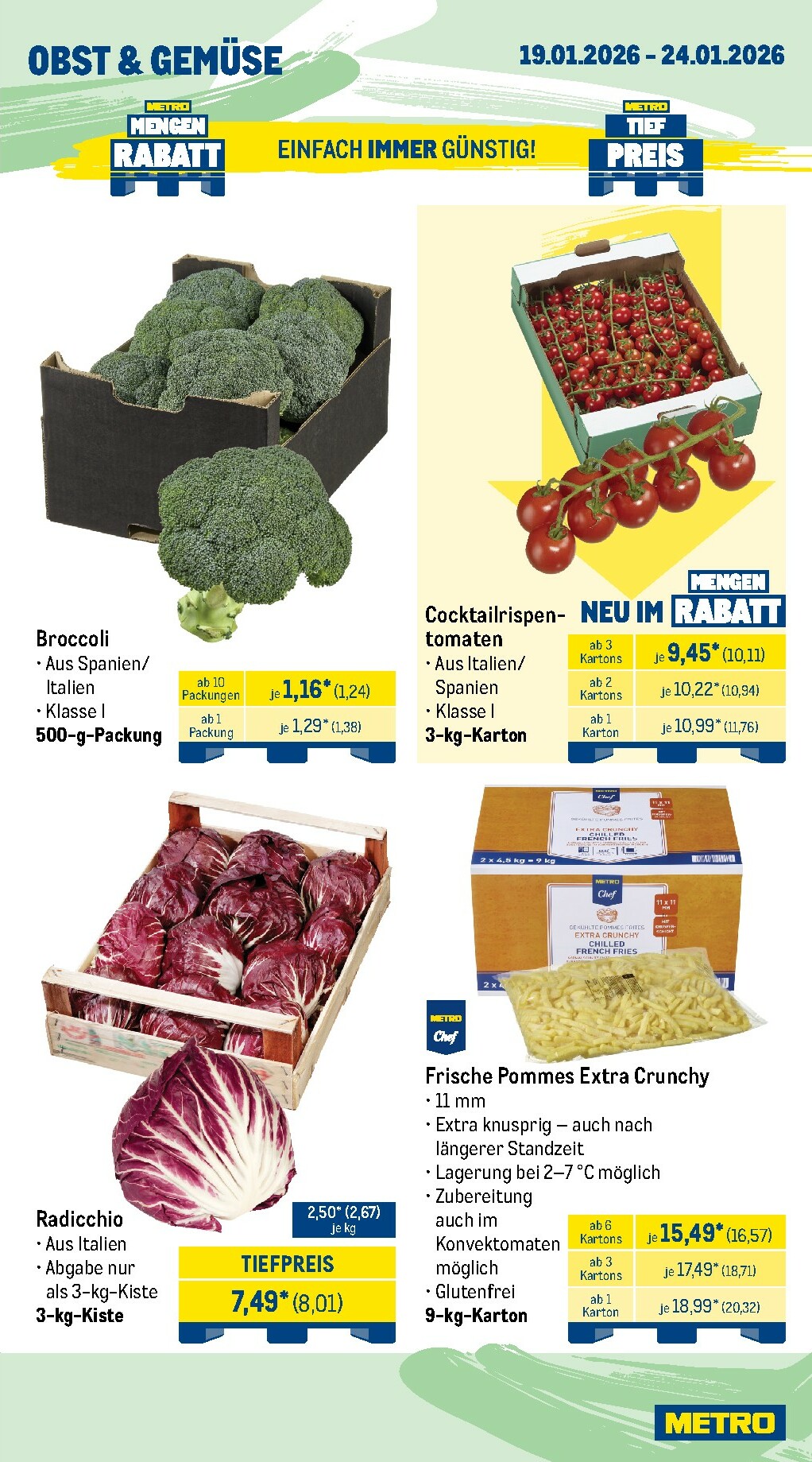 metro - Metro - Wochen-Angebote Gastro-Prospekt gültig vom 19.01. bis 24.01. - page: 9