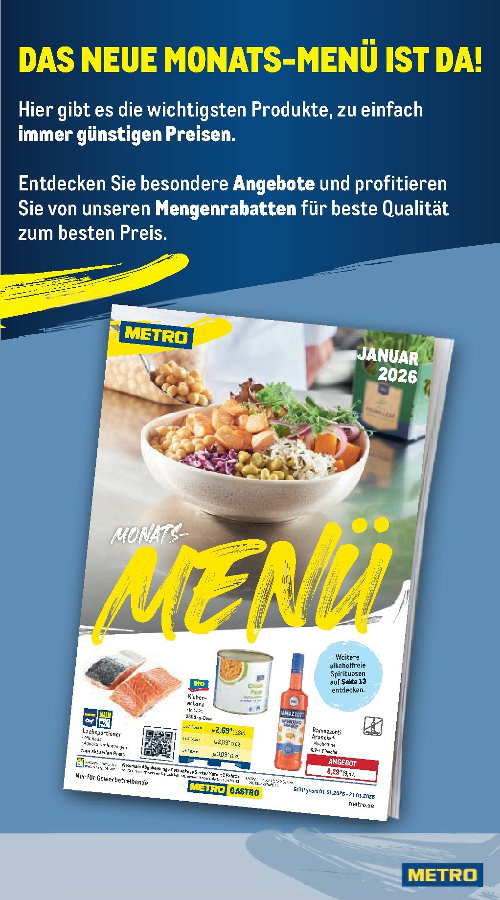 metro - Metro - Wochen-Angebote Gastro-Prospekt gültig vom 19.01. bis 24.01. - page: 22