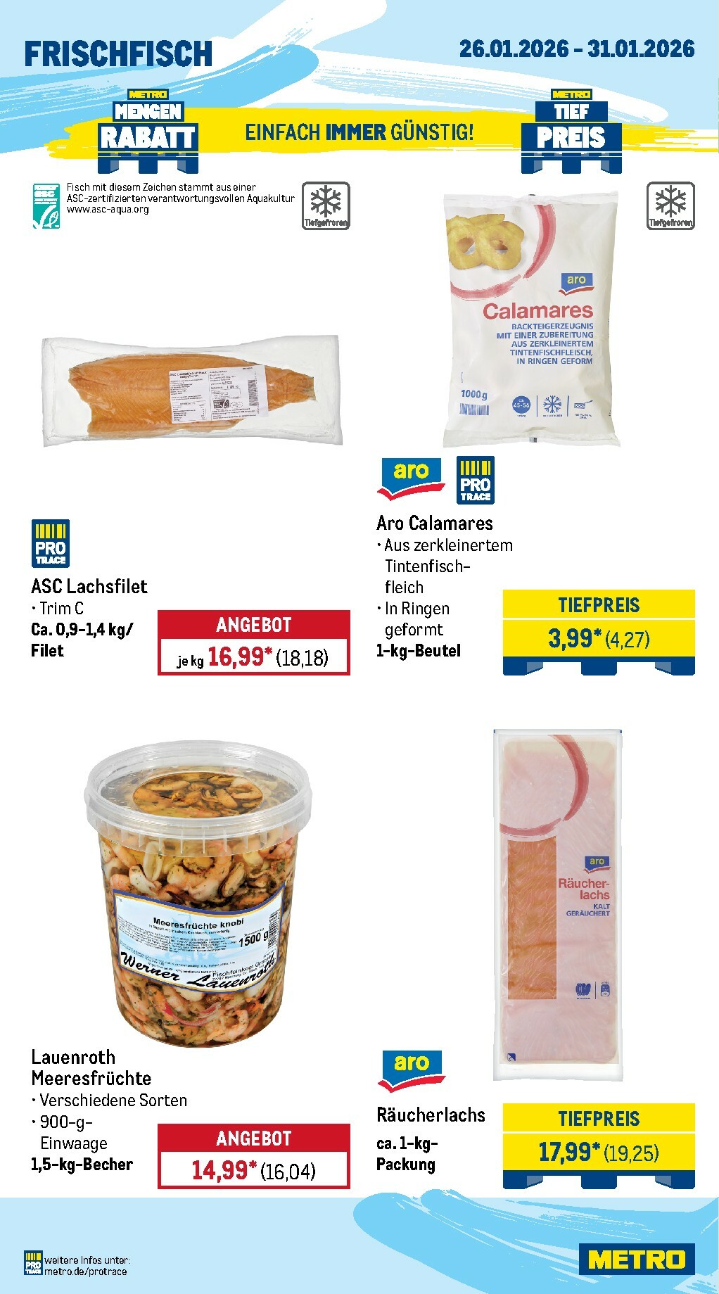 metro - Metro - Wochen-Angebote Gastro-Prospekt gültig vom 26.01. bis 31.01. - page: 7