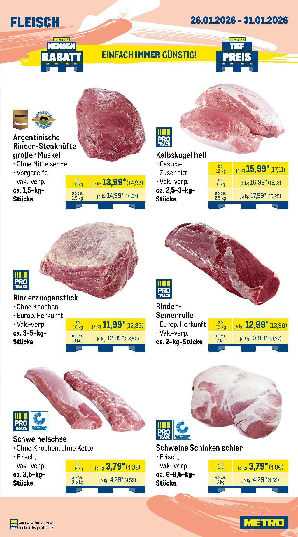 metro - Metro - Wochen-Angebote Gastro-Prospekt gültig vom 26.01. bis 31.01. - page: 2