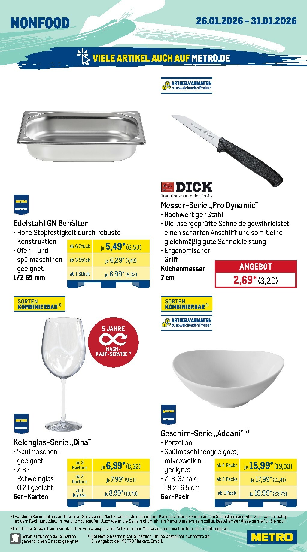 metro - Metro - Wochen-Angebote Gastro-Prospekt gültig vom 26.01. bis 31.01. - page: 19