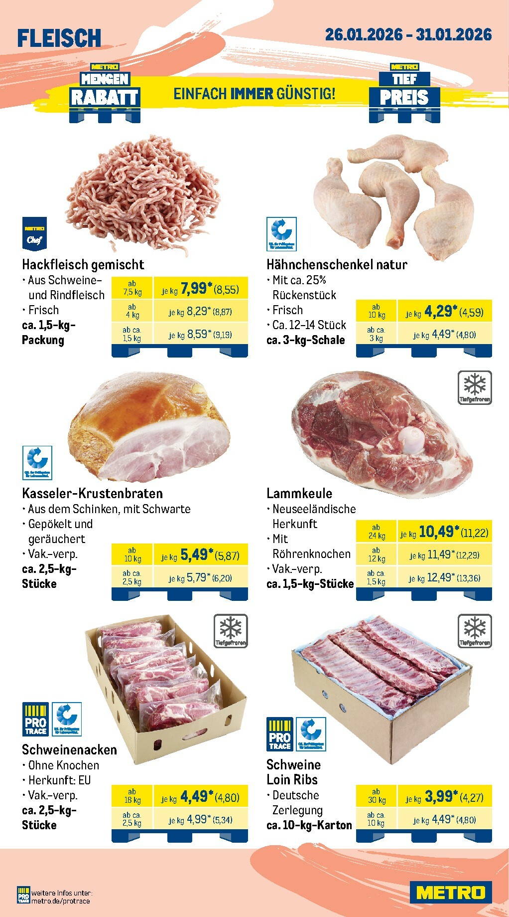 metro - Metro - Wochen-Angebote Gastro-Prospekt gültig vom 26.01. bis 31.01. - page: 3