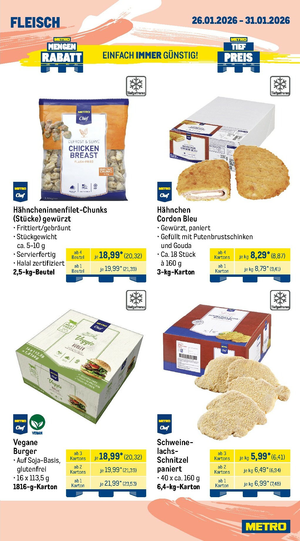 metro - Metro - Wochen-Angebote Gastro-Prospekt gültig vom 26.01. bis 31.01. - page: 4