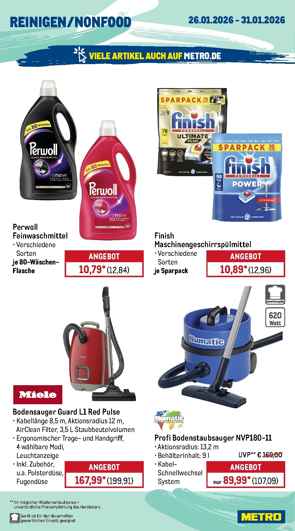 metro - Metro - Wochen-Angebote-Prospekt gültig vom 26.01. bis 31.01. - page: 17