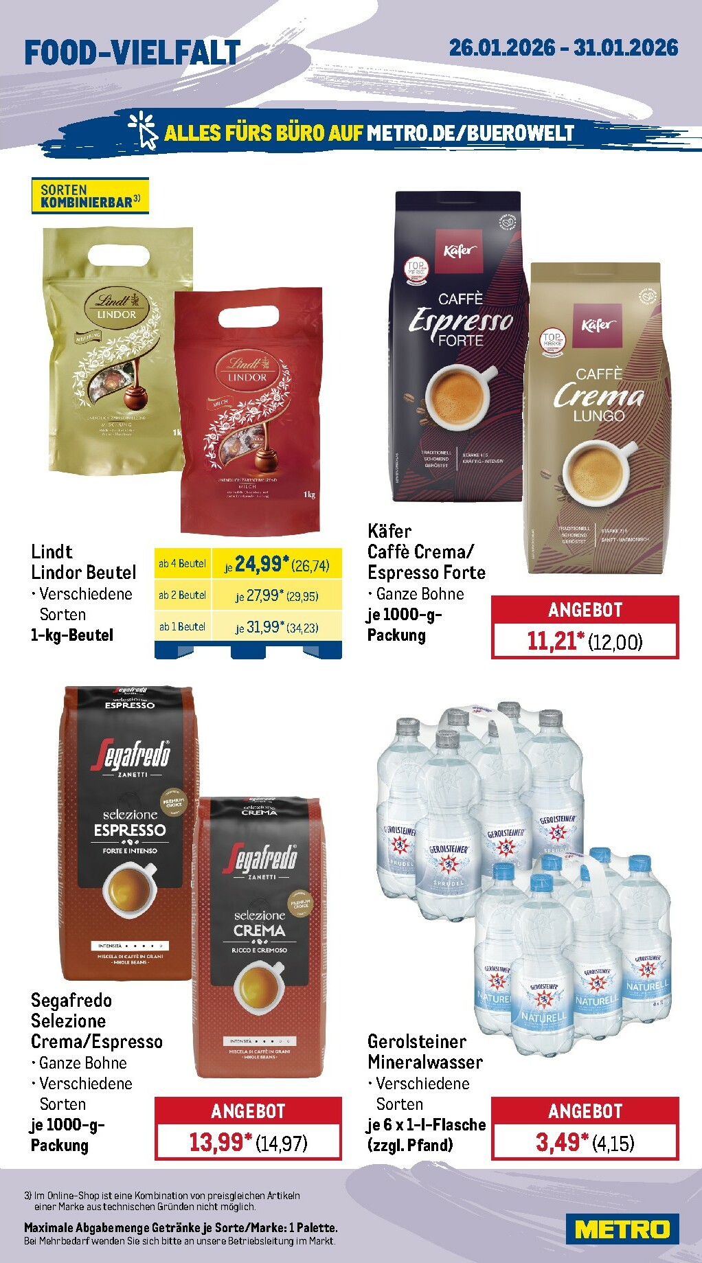 metro - Metro - Wochen-Angebote-Prospekt gültig vom 26.01. bis 31.01. - page: 14