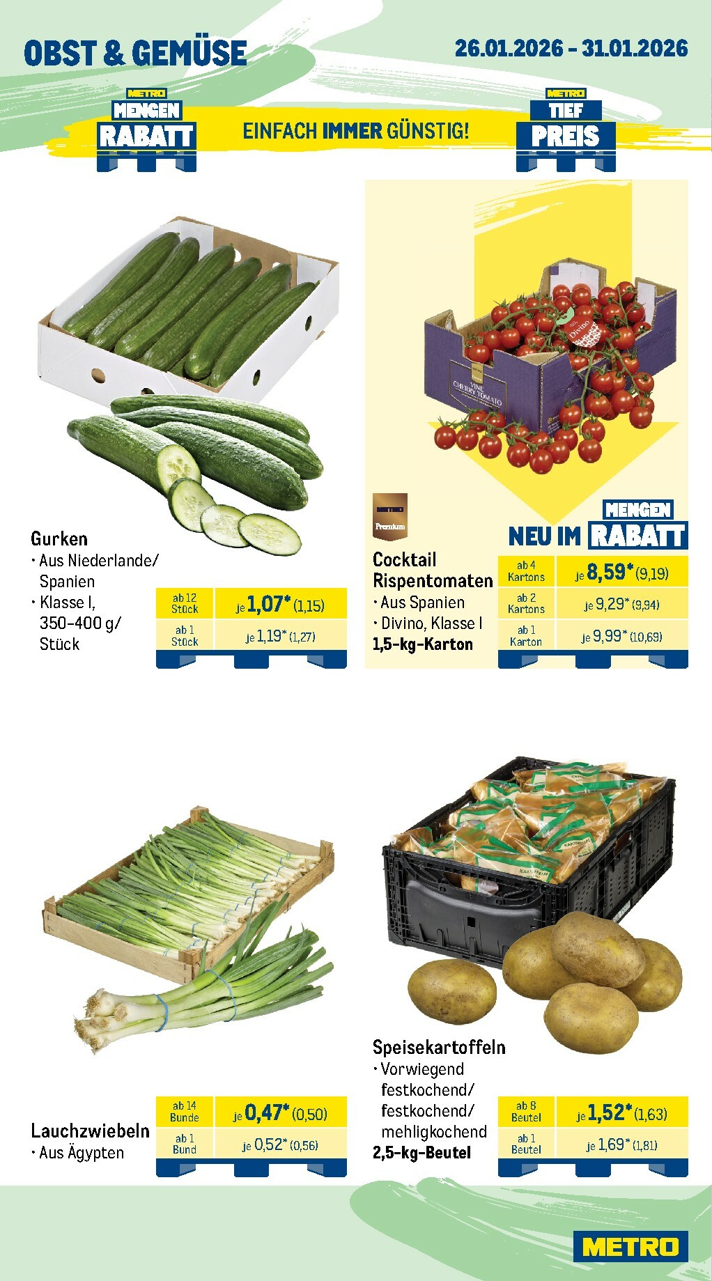 metro - Metro - Wochen-Angebote-Prospekt gültig vom 26.01. bis 31.01. - page: 9