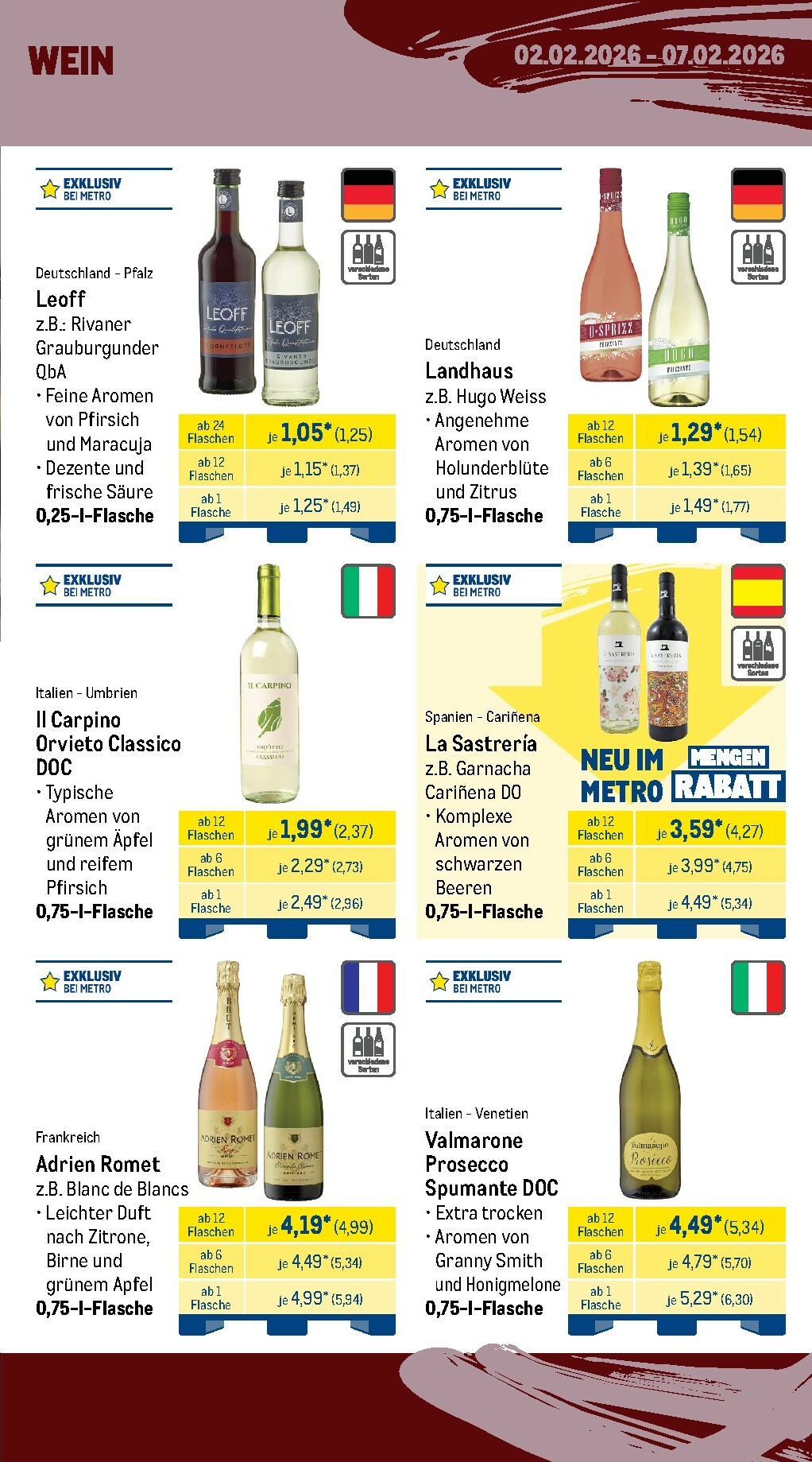 metro - Metro - Wochen-Angebote-Prospekt gültig vom 02.02.2026 bis 07.02.2026 - page: 15
