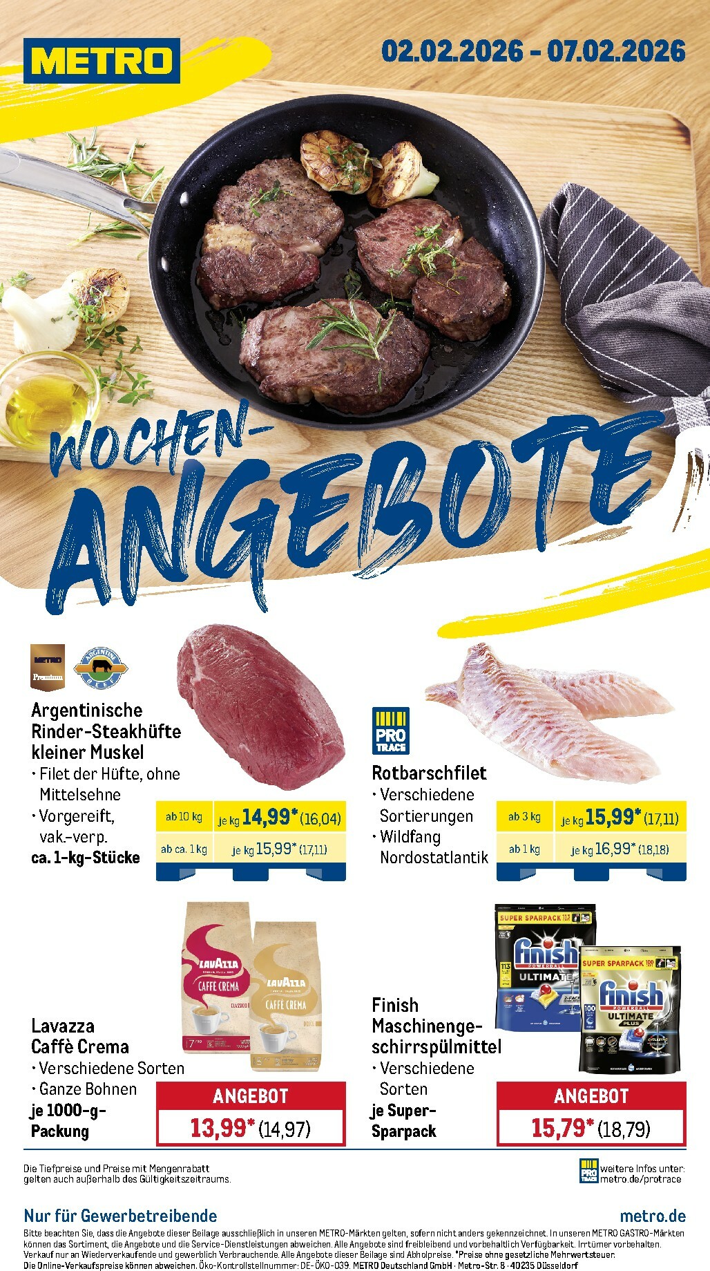 metro - Metro - Wochen-Angebote-Prospekt gültig vom 02.02.2026 bis 07.02.2026