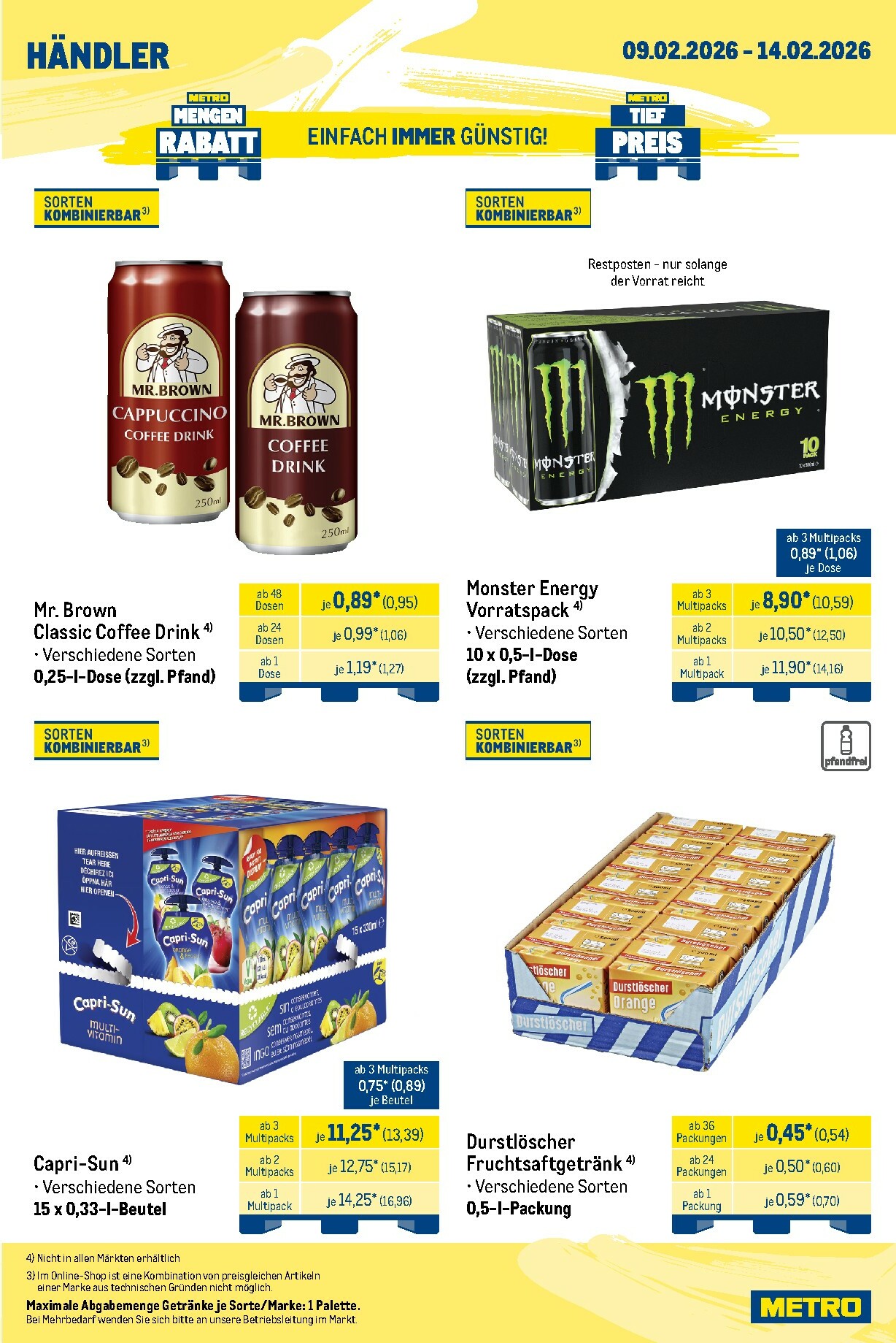 metro - Metro - Wochen-Angebote Händler-Prospekt gültig vom 09.02.2026 bis 14.02.2026 - page: 3