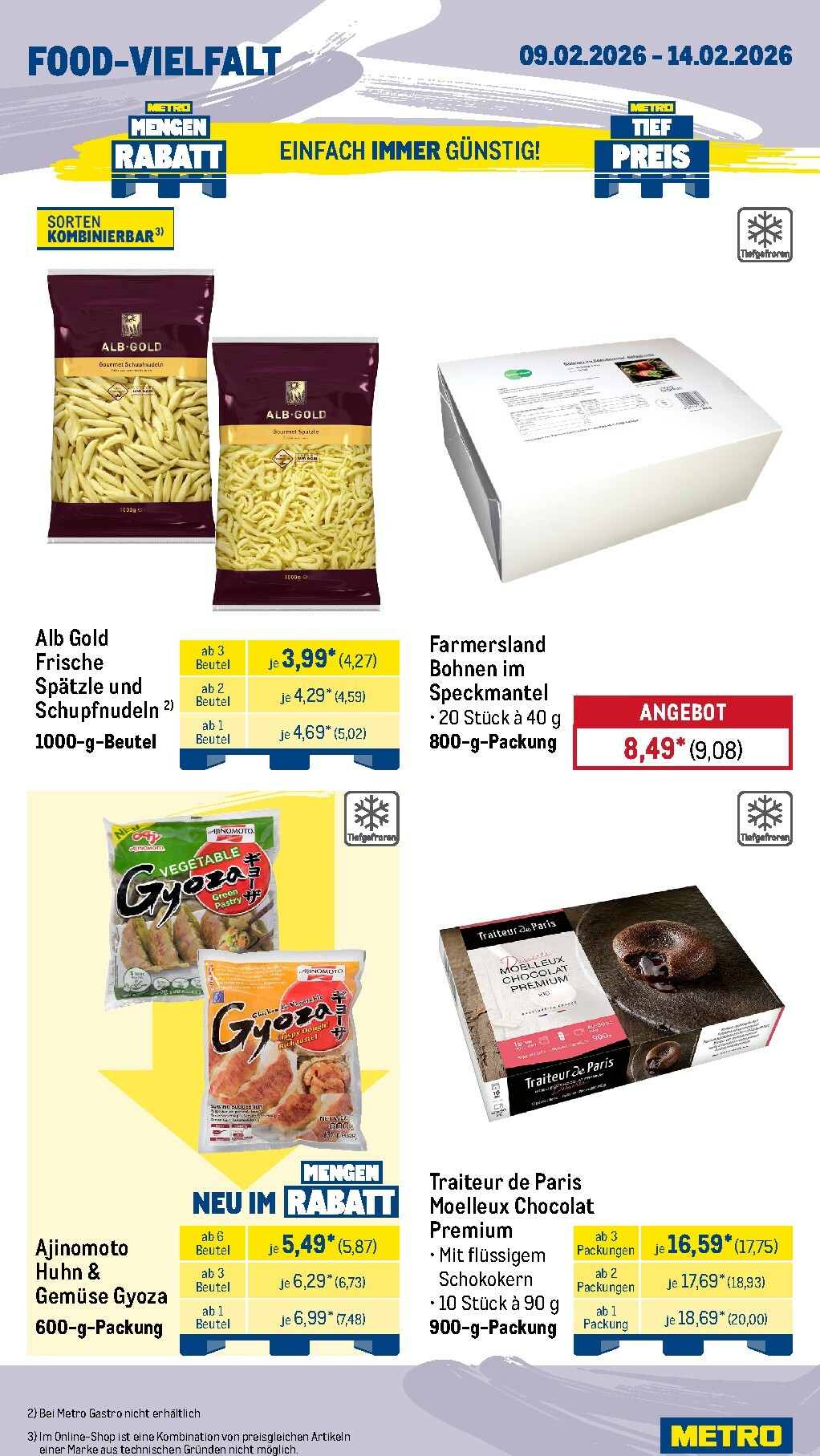 metro - Metro - Wochen-Angebote Gastro-Prospekt gültig vom 09.02.2026 bis 14.02.2026 - page: 11