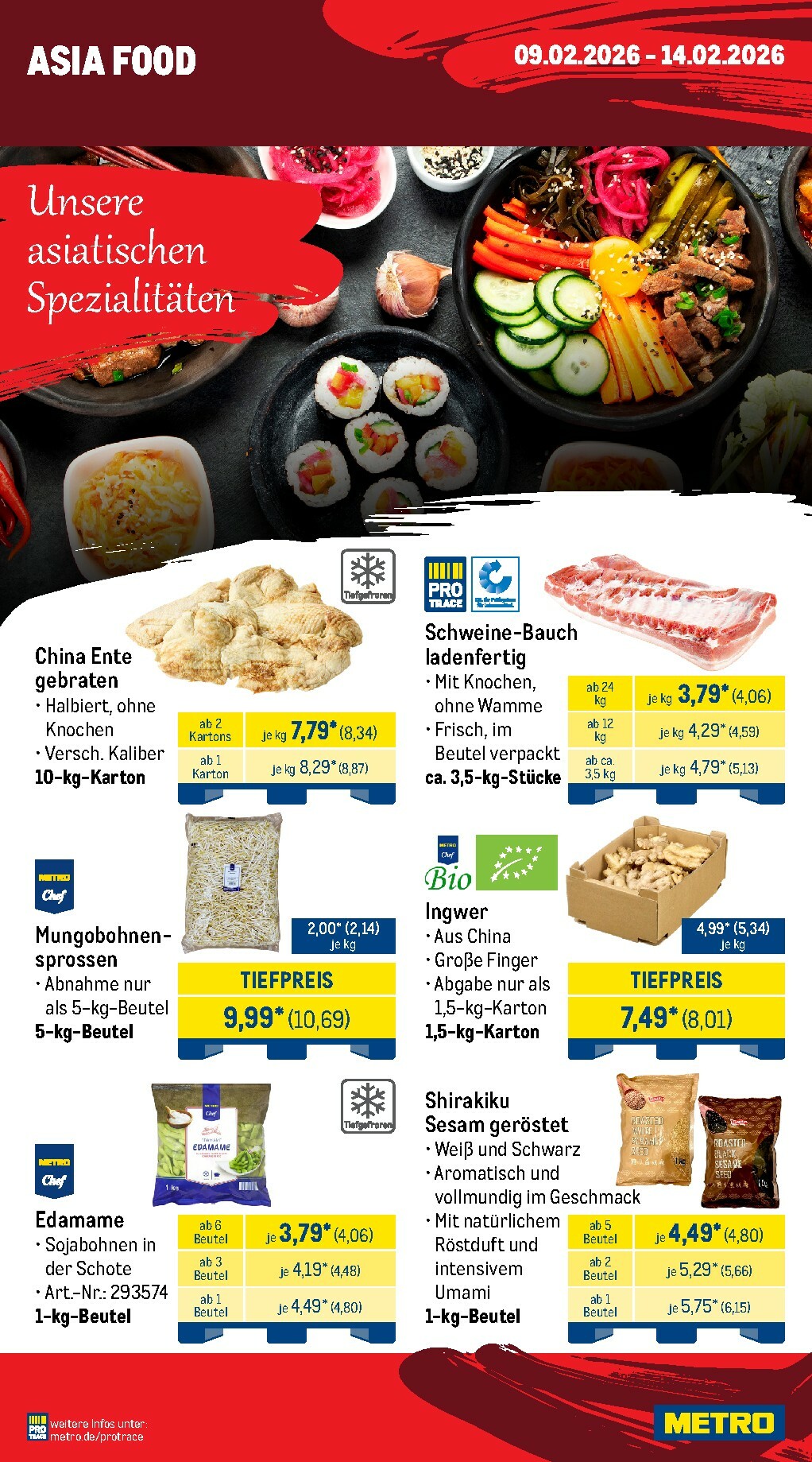 metro - Metro - Wochen-Angebote Gastro-Prospekt gültig vom 09.02.2026 bis 14.02.2026 - page: 12