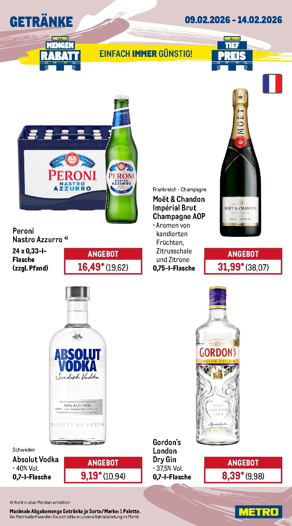 metro - Metro - Wochen-Angebote Gastro-Prospekt gültig vom 09.02.2026 bis 14.02.2026 - page: 18