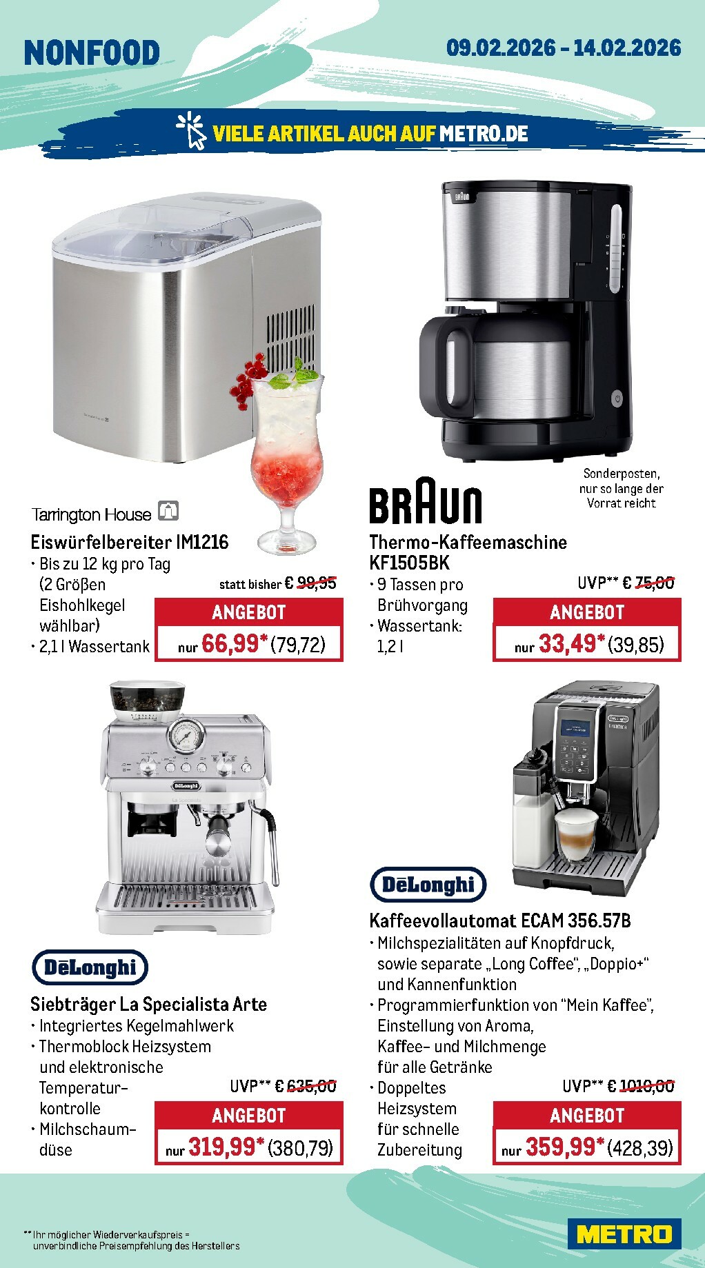 metro - Metro - Wochen-Angebote-Prospekt gültig vom 09.02.2026 bis 14.02.2026 - page: 22